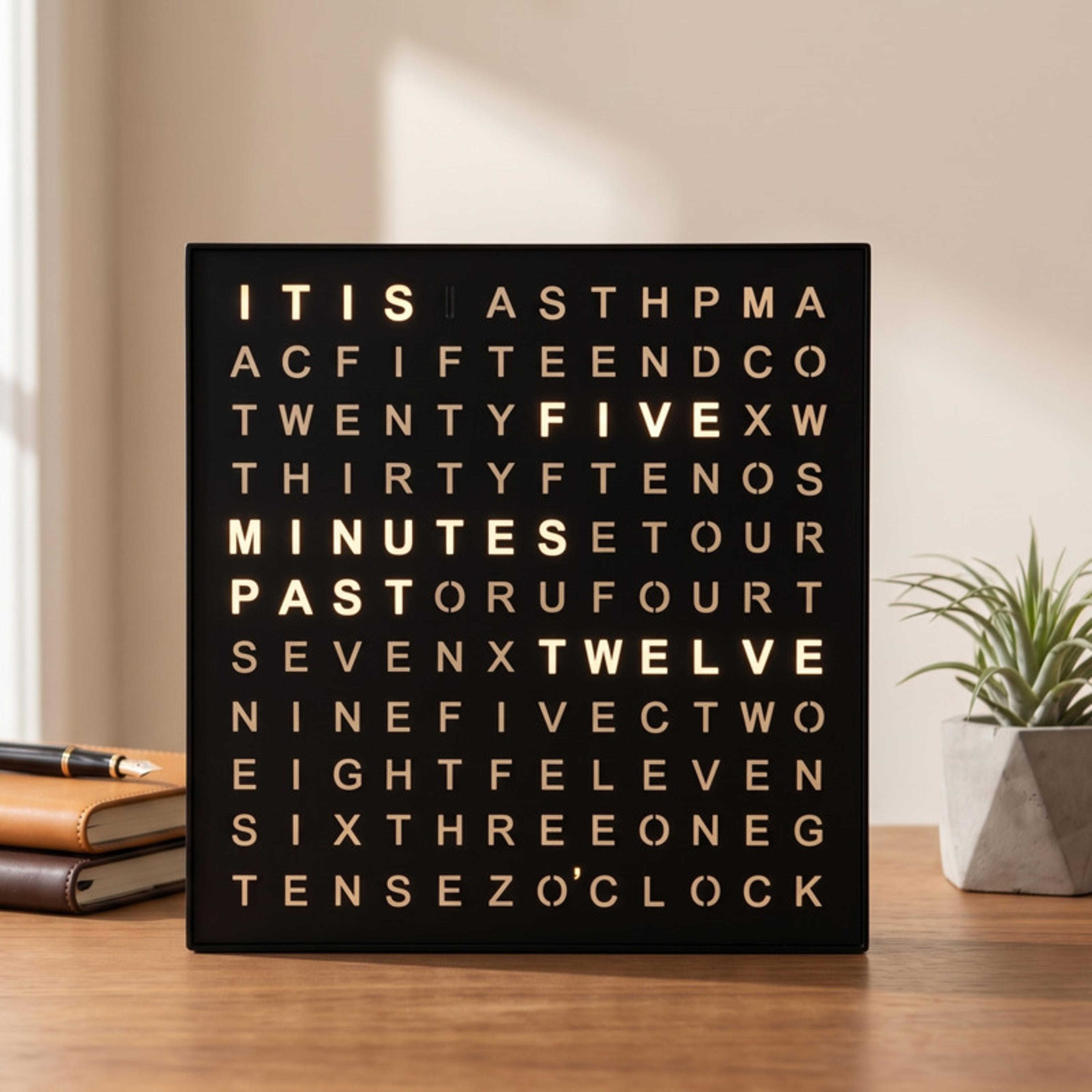 led desk clock with study timer digital alarm clock modern desk decor for office bedroom students