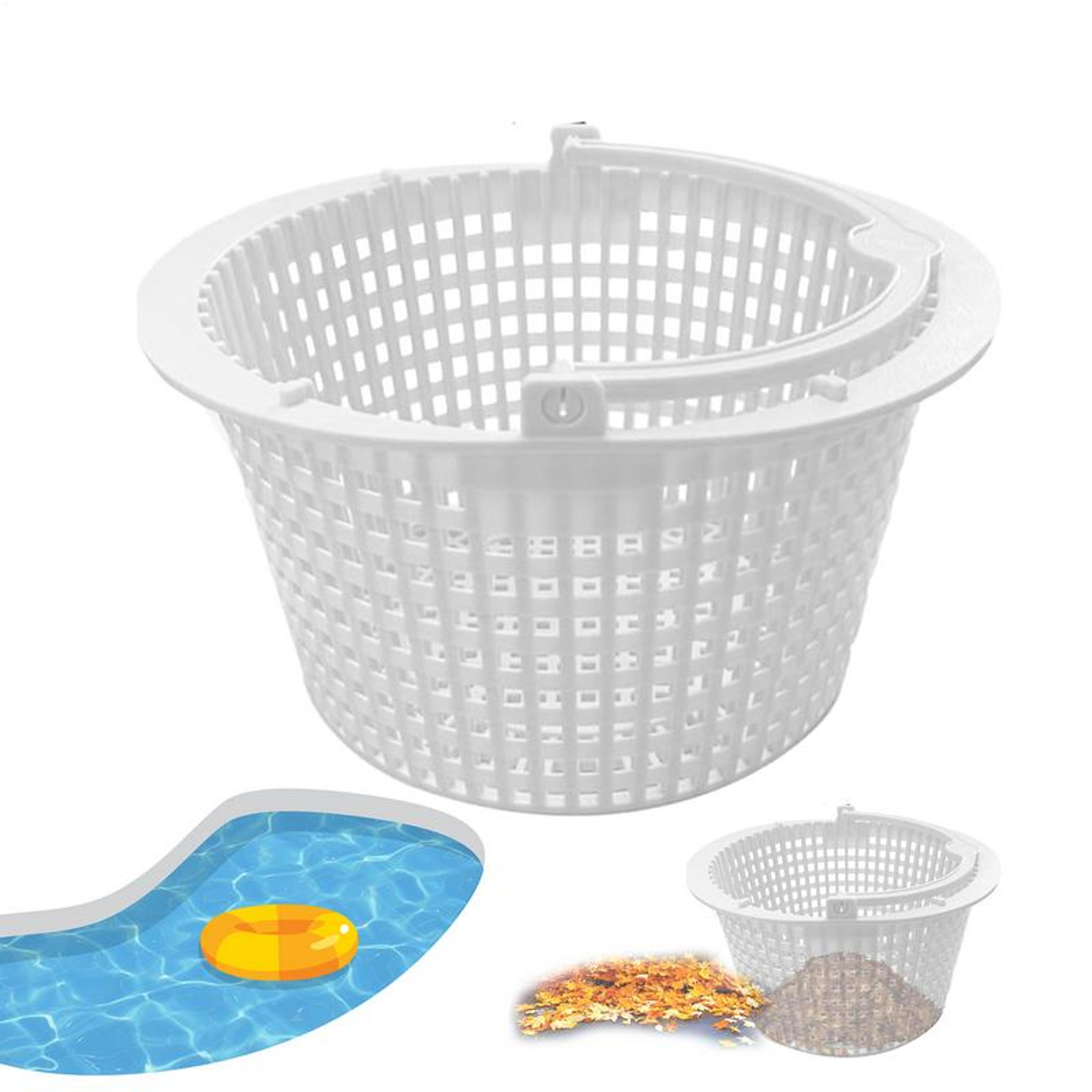 pool skimmer basket replacement with handle for above ground pools
