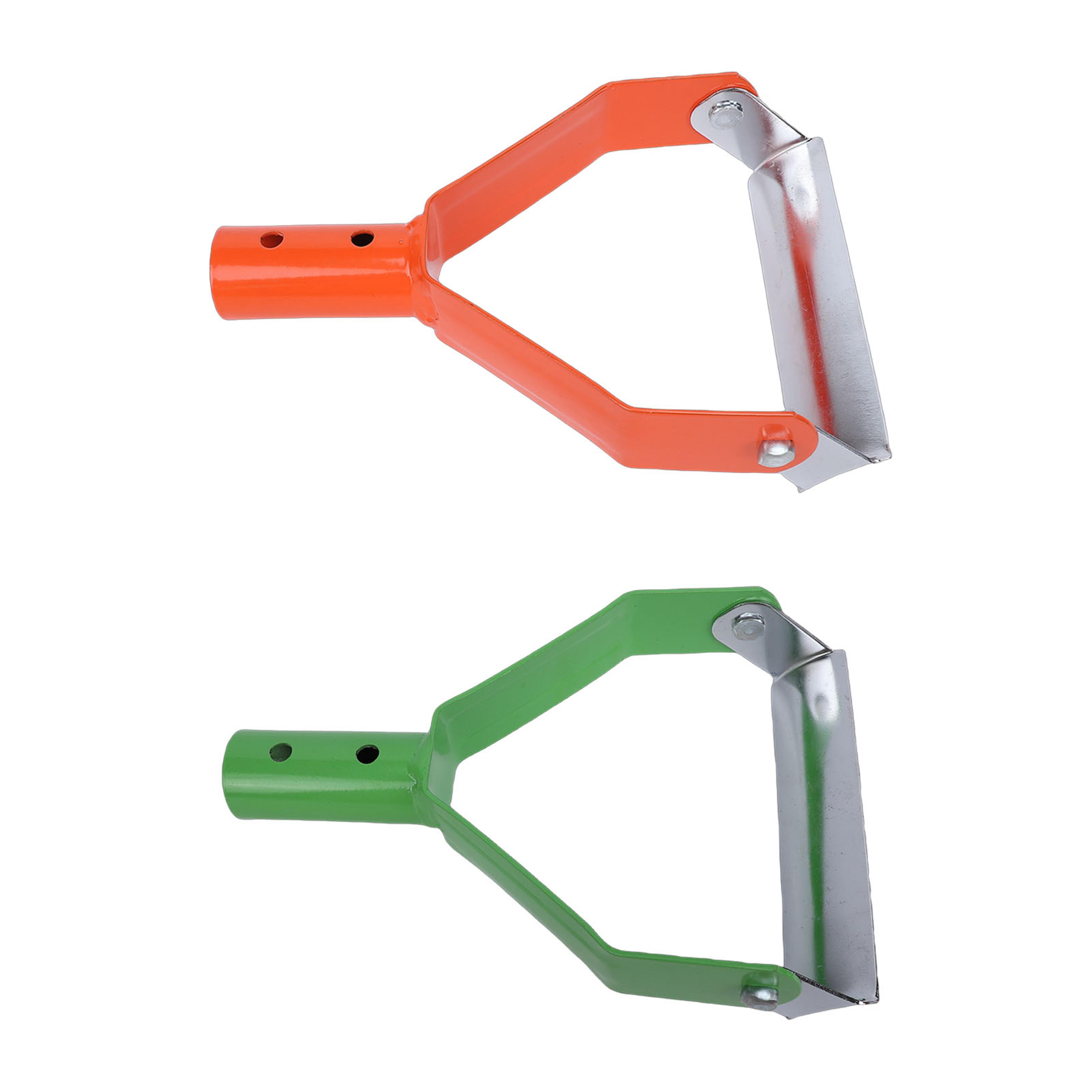 heavy duty stirrup hoe carbon steel garden hoe for fast & easy weeding