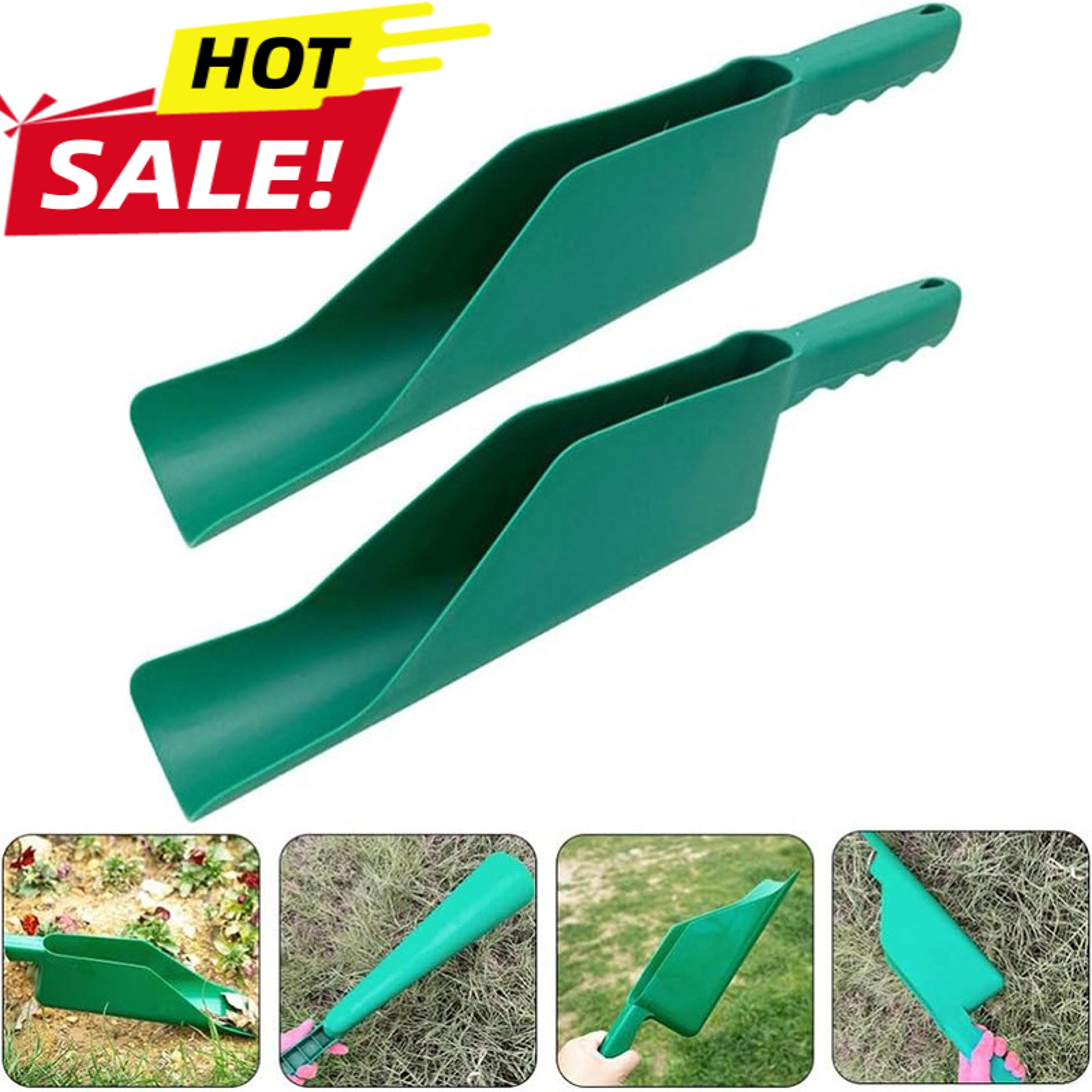 flex fit gutter cleaning scoop for roof gutters & garden debris removal tool