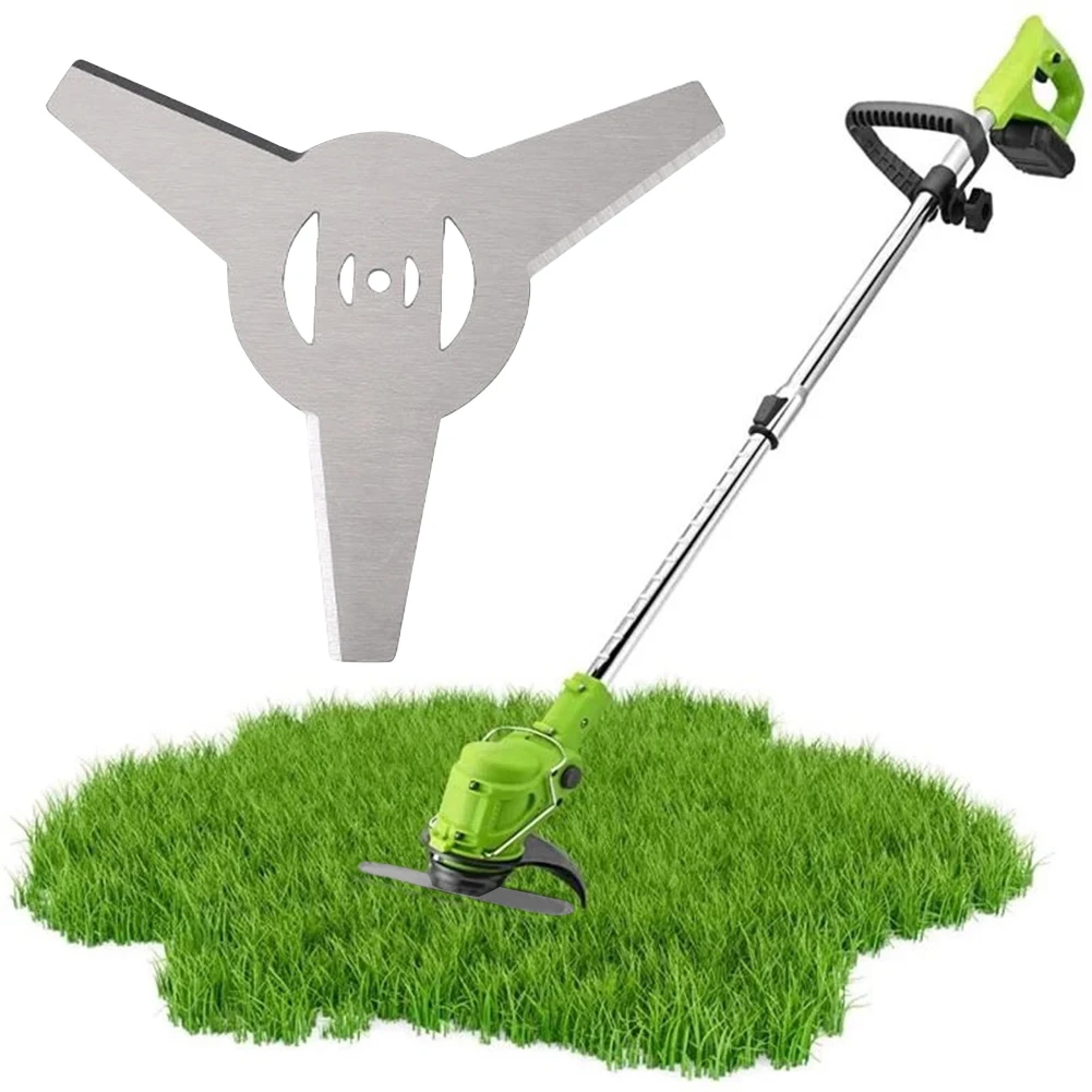 lawn mower replacement blade steel grass trimmer & brush cutter cutting disc