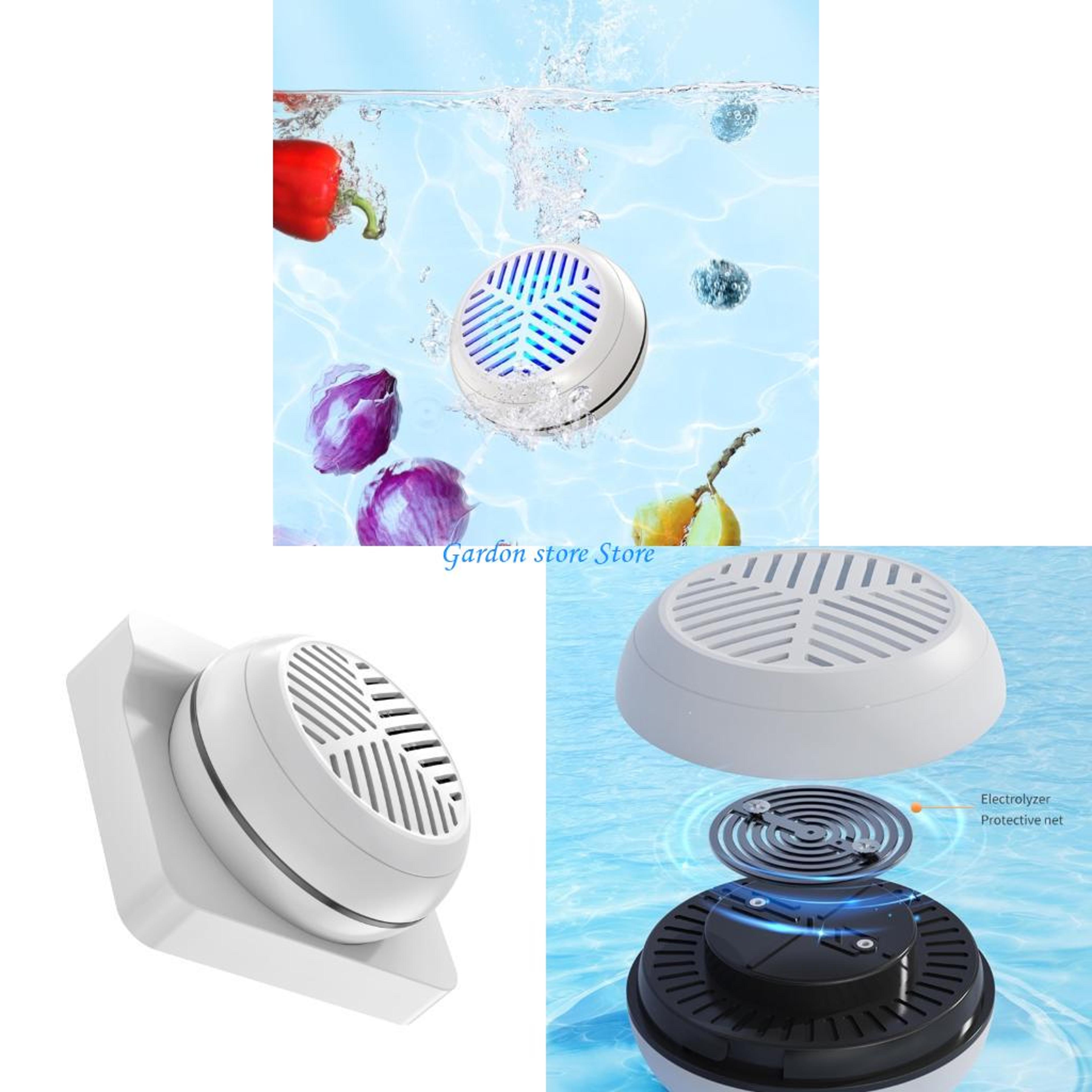 portable fruit and vegetable cleaner wireless produce washer with food purifier technology