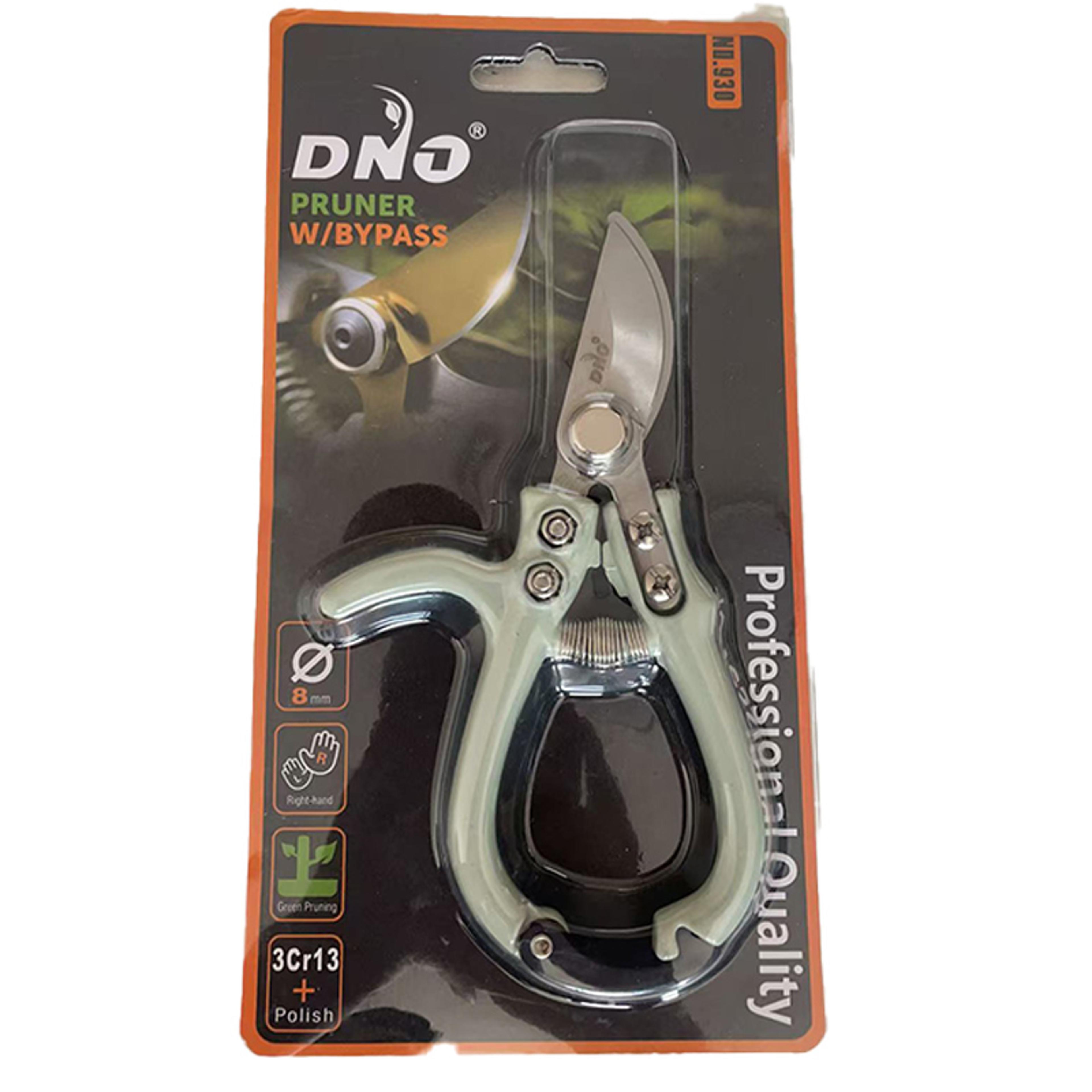 professional bypass pruning shears with sk5 high carbon steel blade for garden, flowers, vines & fruit trees