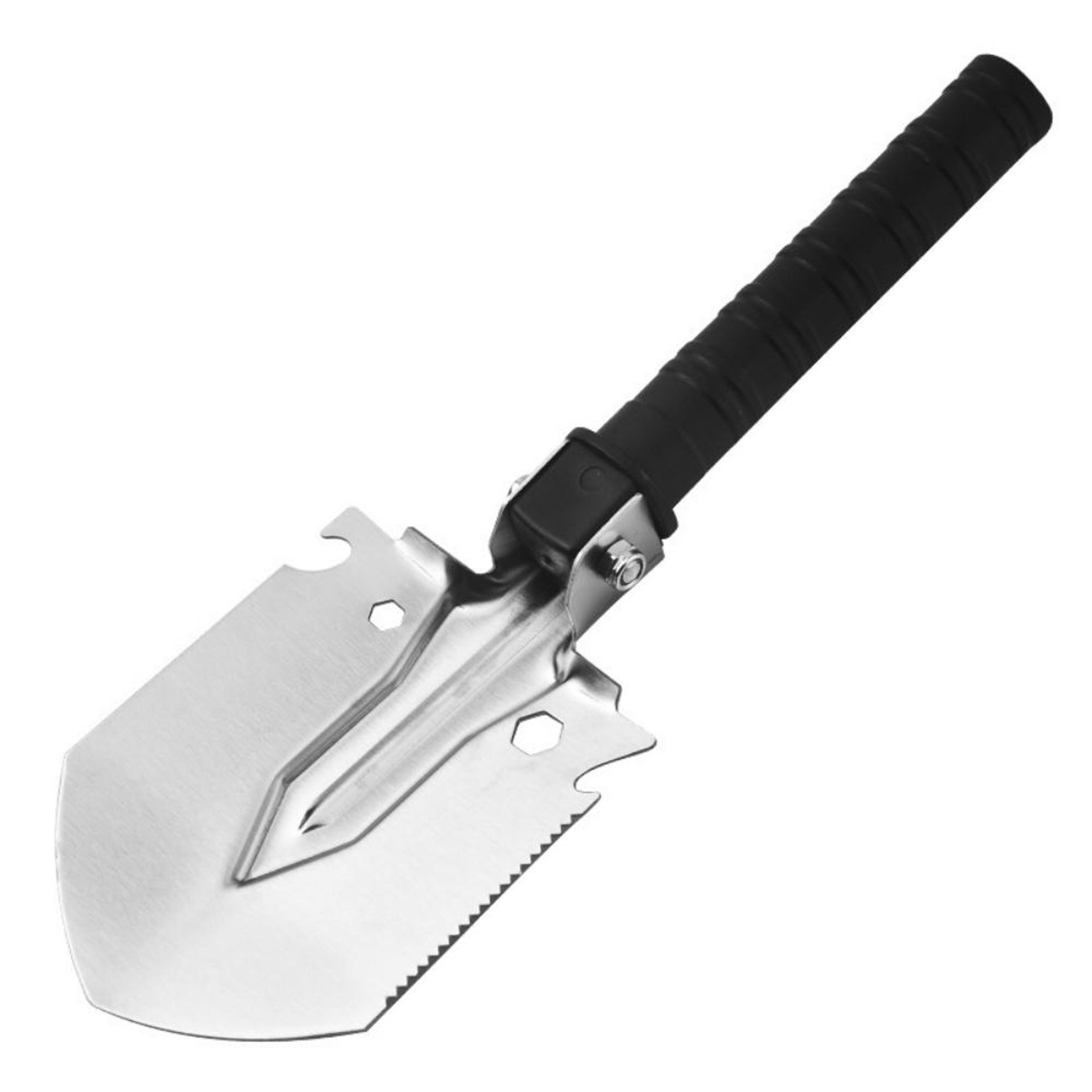 multifunction survival shovel folding camping shovel for hiking, gardening & emergency outdoor use
