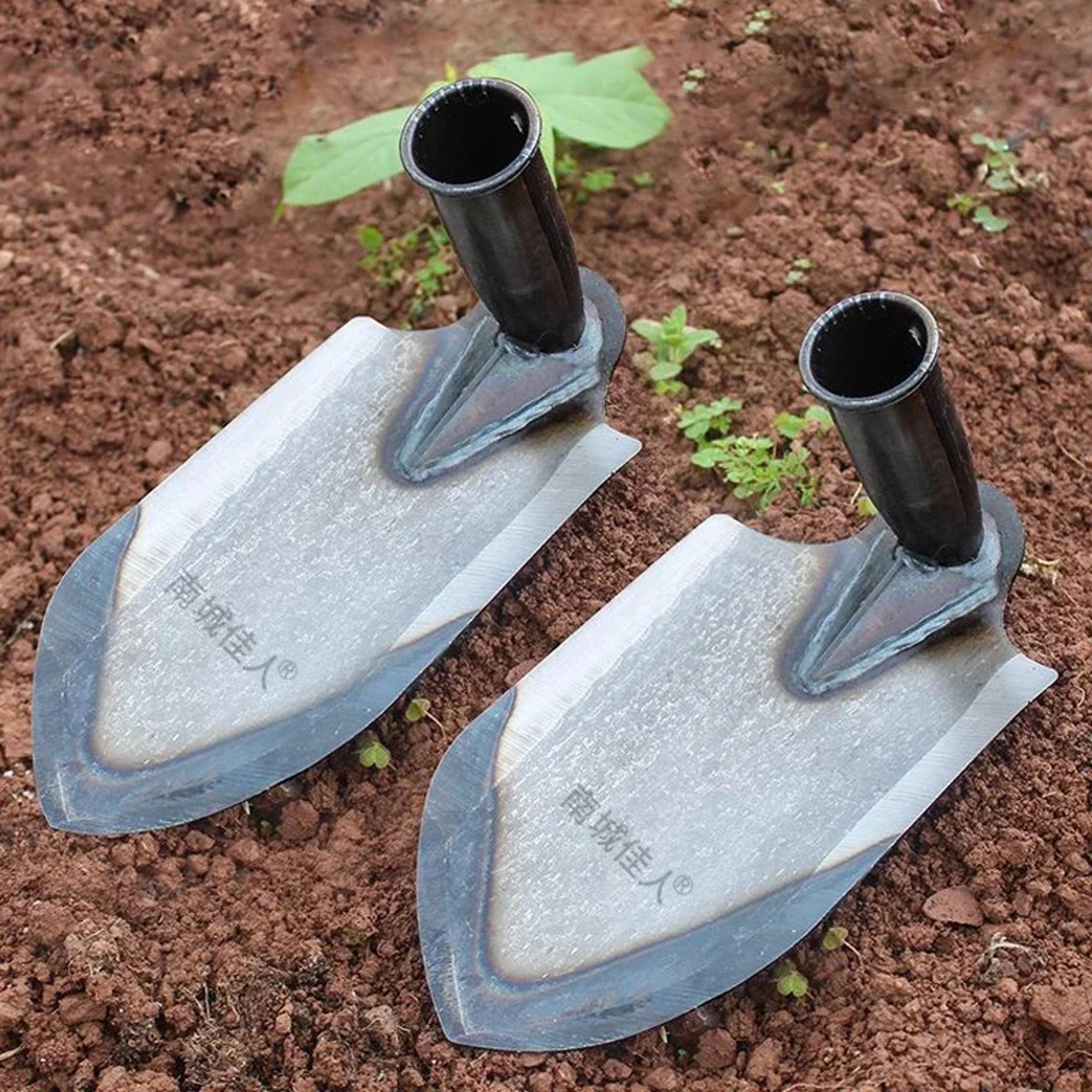 heavy duty garden hoe manganese steel weeding tool for soil loosening and digging