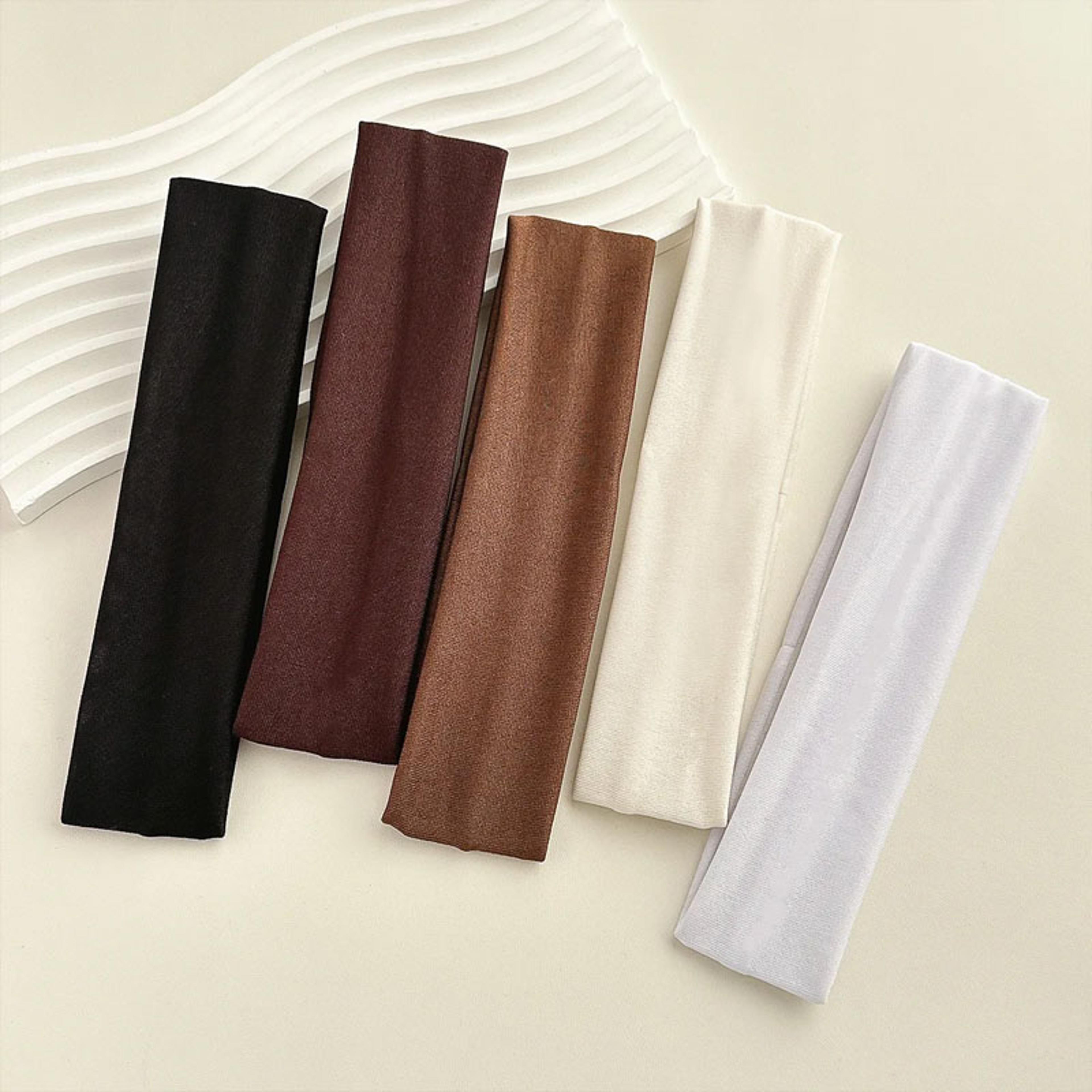women sports headband elastic yoga running hairband for fitness, makeup & everyday wear