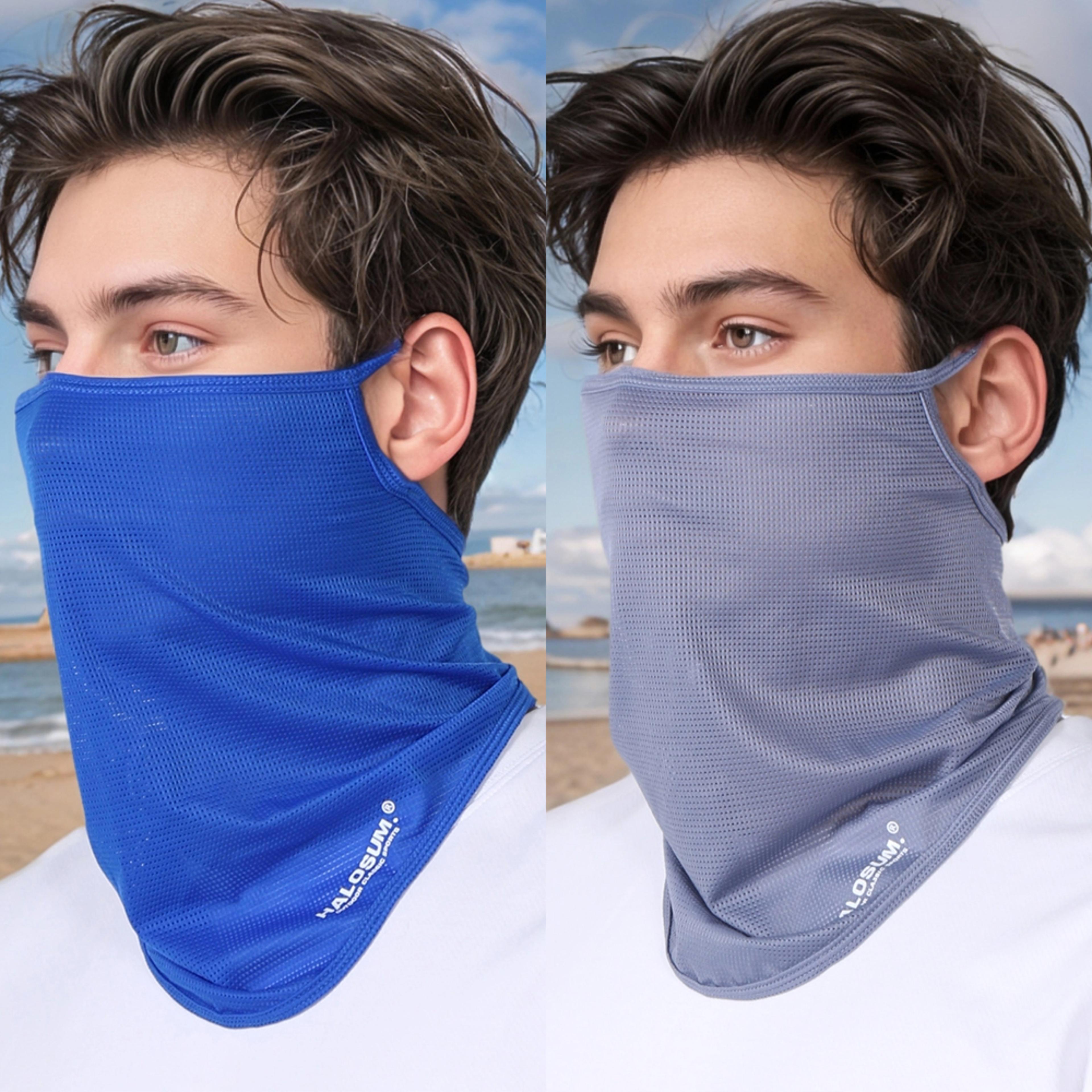 cooling balaclava ice silk cycling face mask with uv protection for cycling, motorcycle & outdoor sports