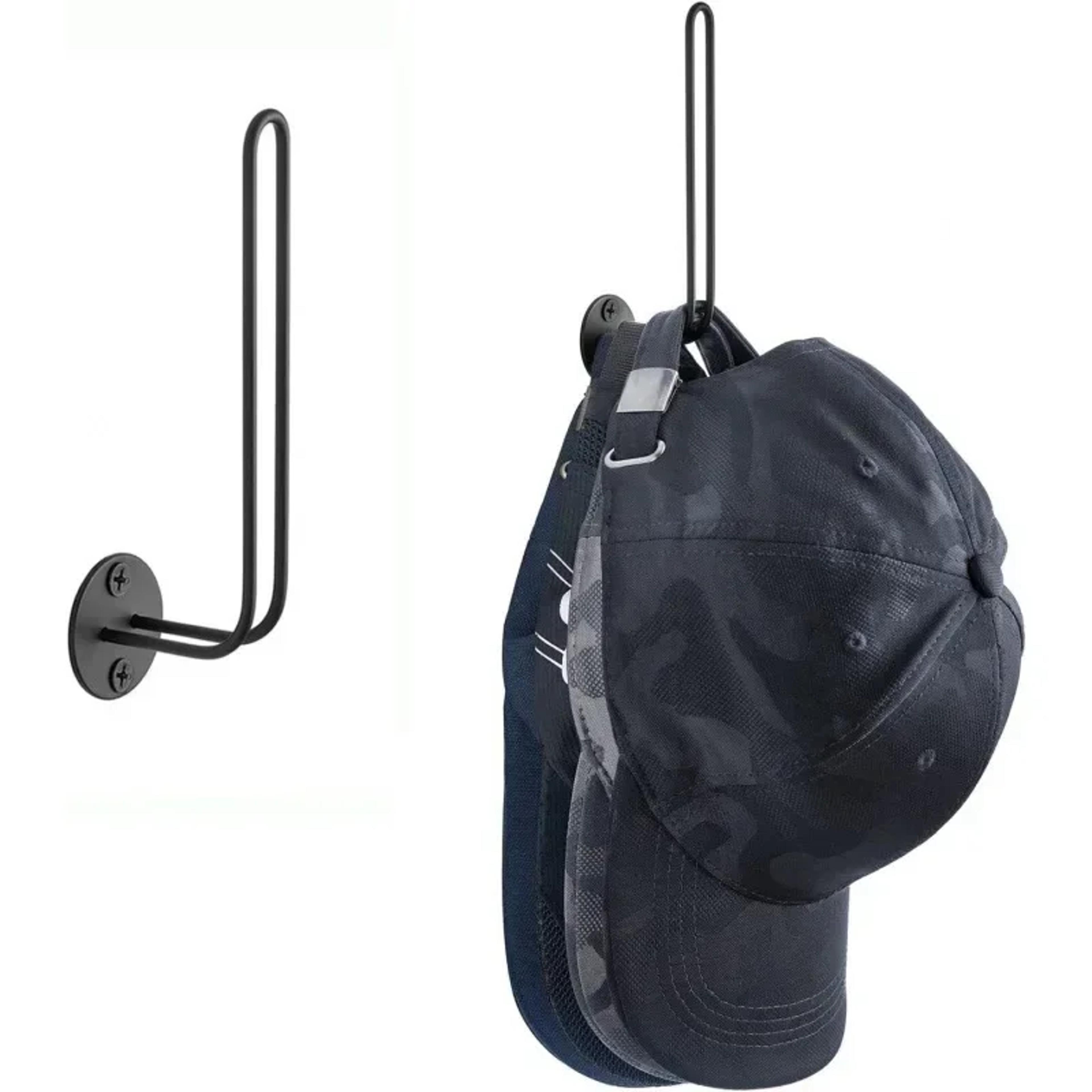metal baseball cap organizer wall mounted hat rack for closet storage
