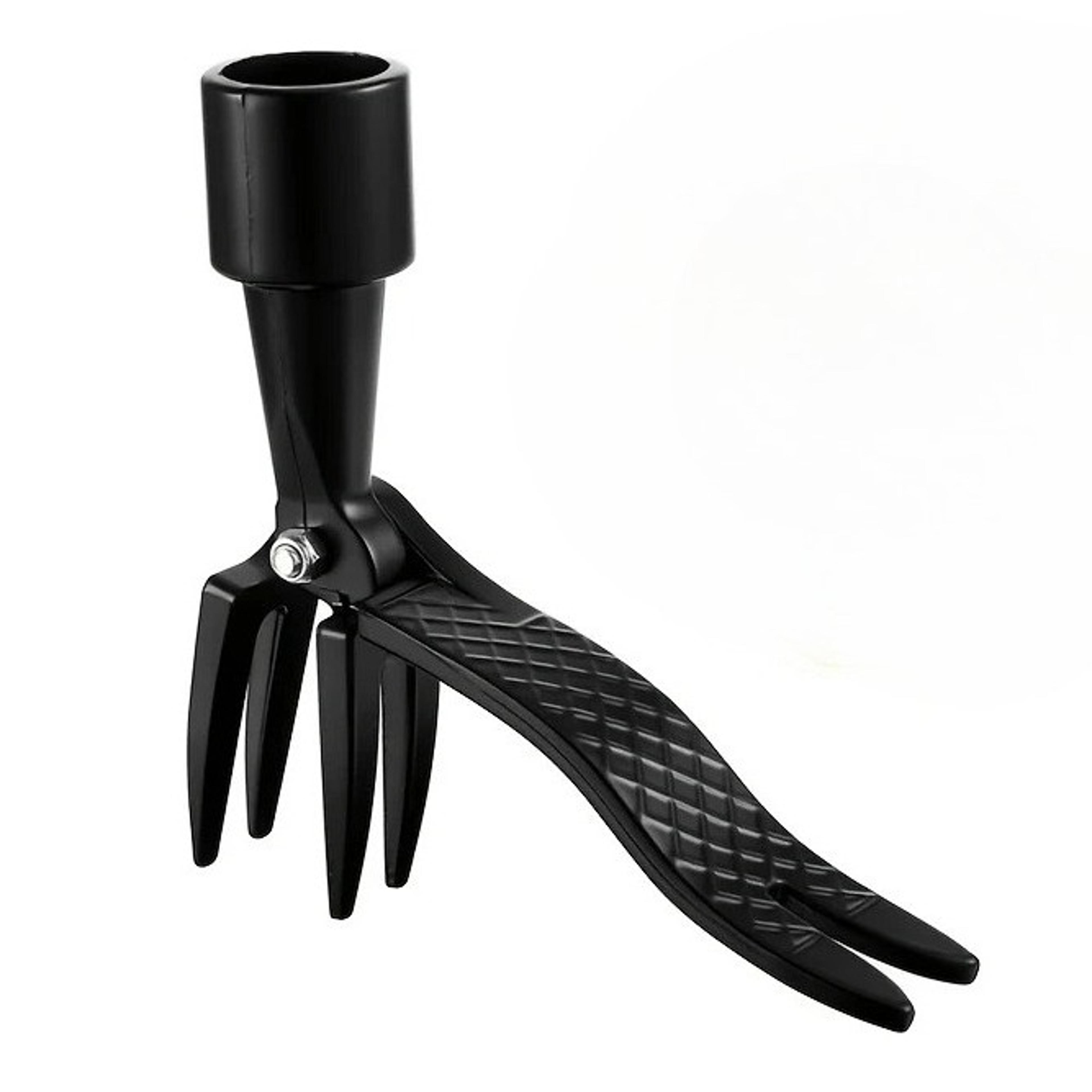 heavy duty stand up weed puller with claws and adjustable handle