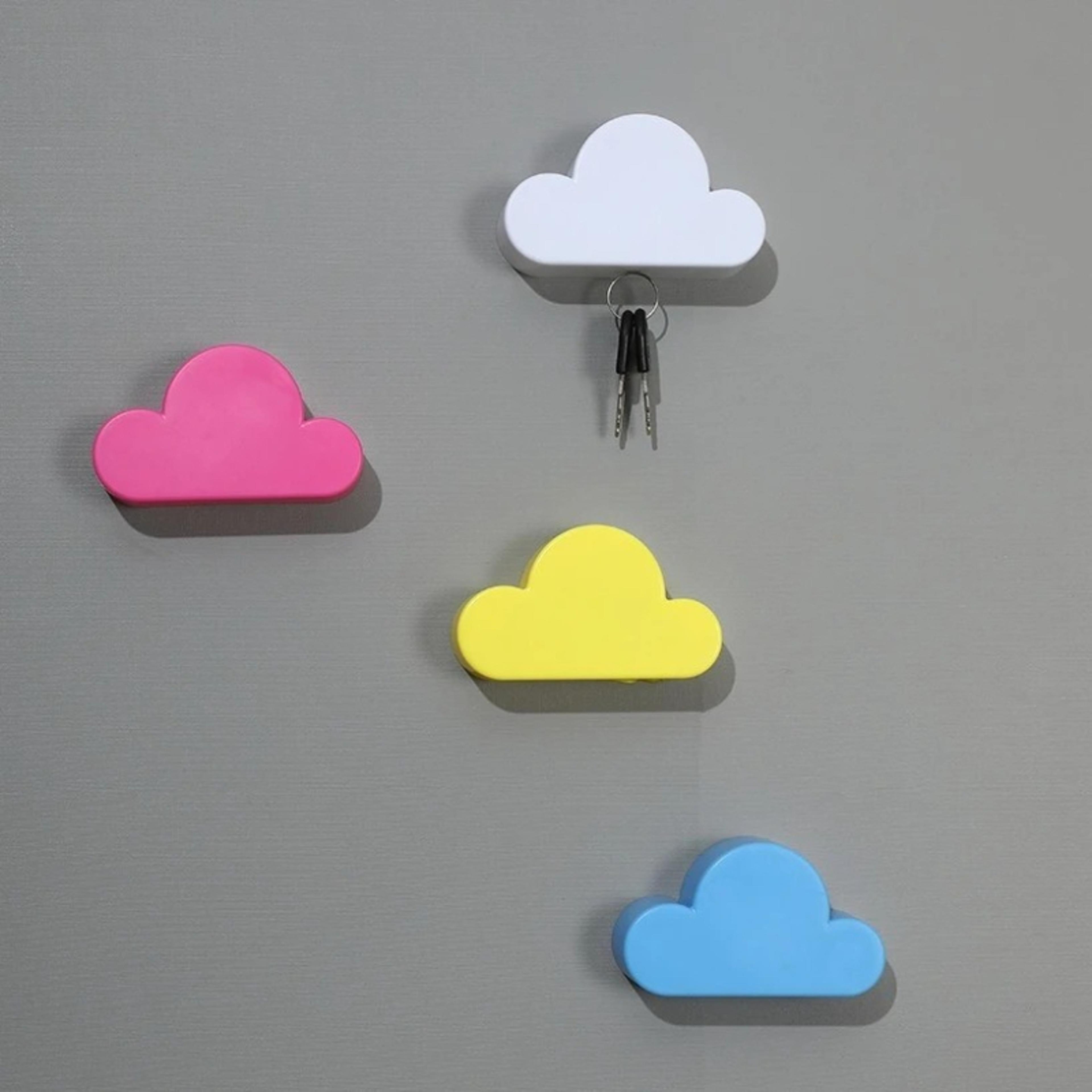 cloud magnetic key holder wall organizer
