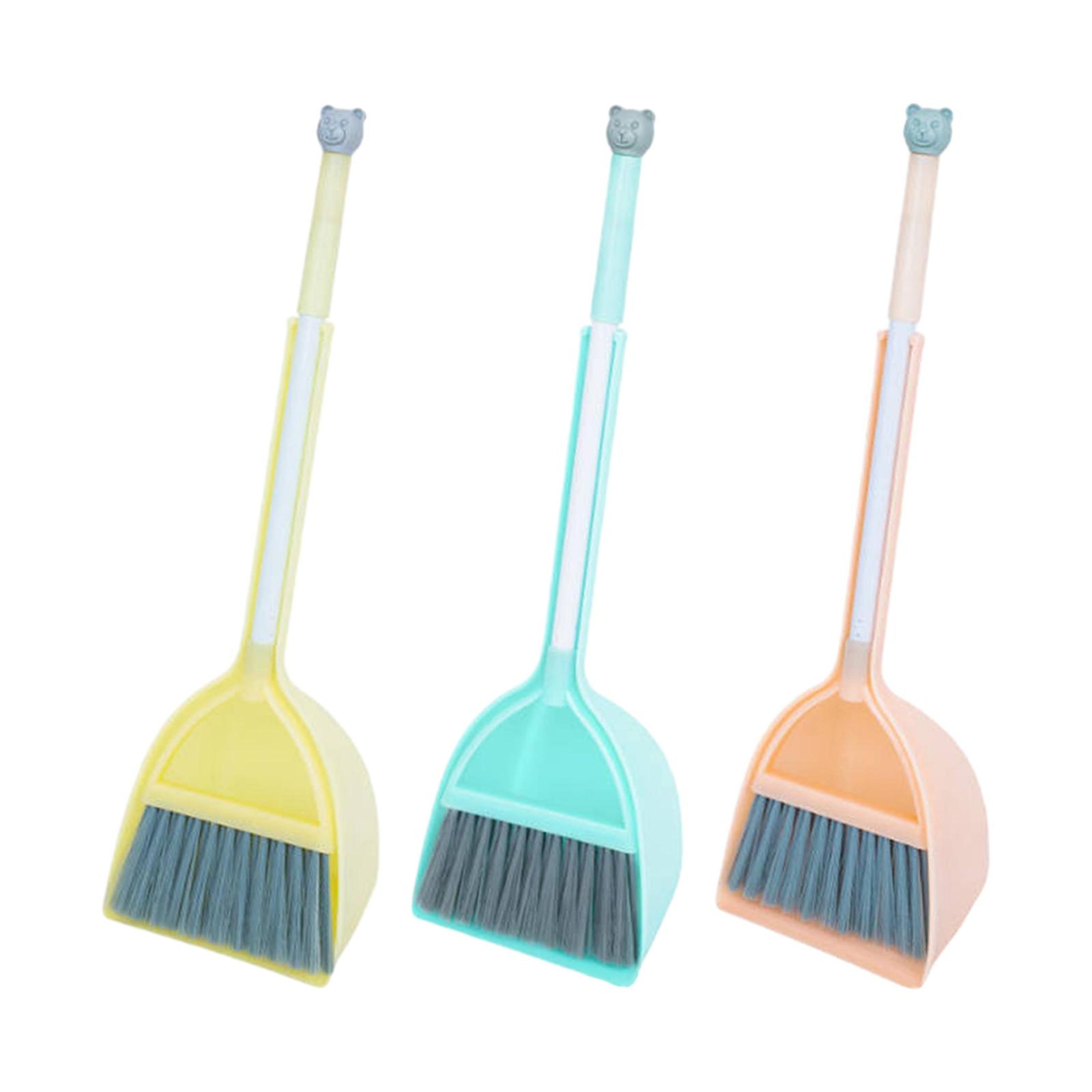 kids cleaning set mini broom and dustpan toddler pretend play toy