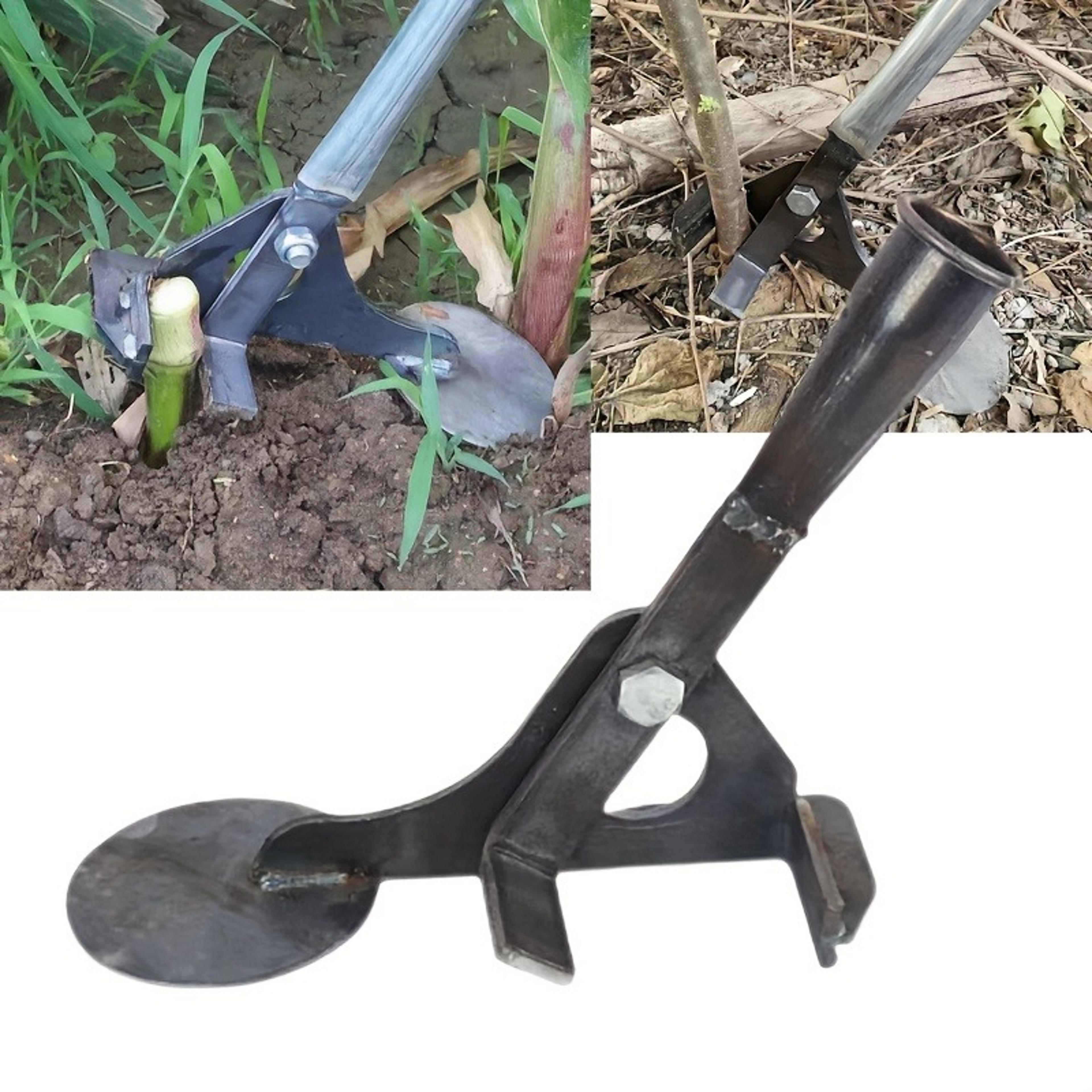 manual root puller weed remover and farm root extractor tool