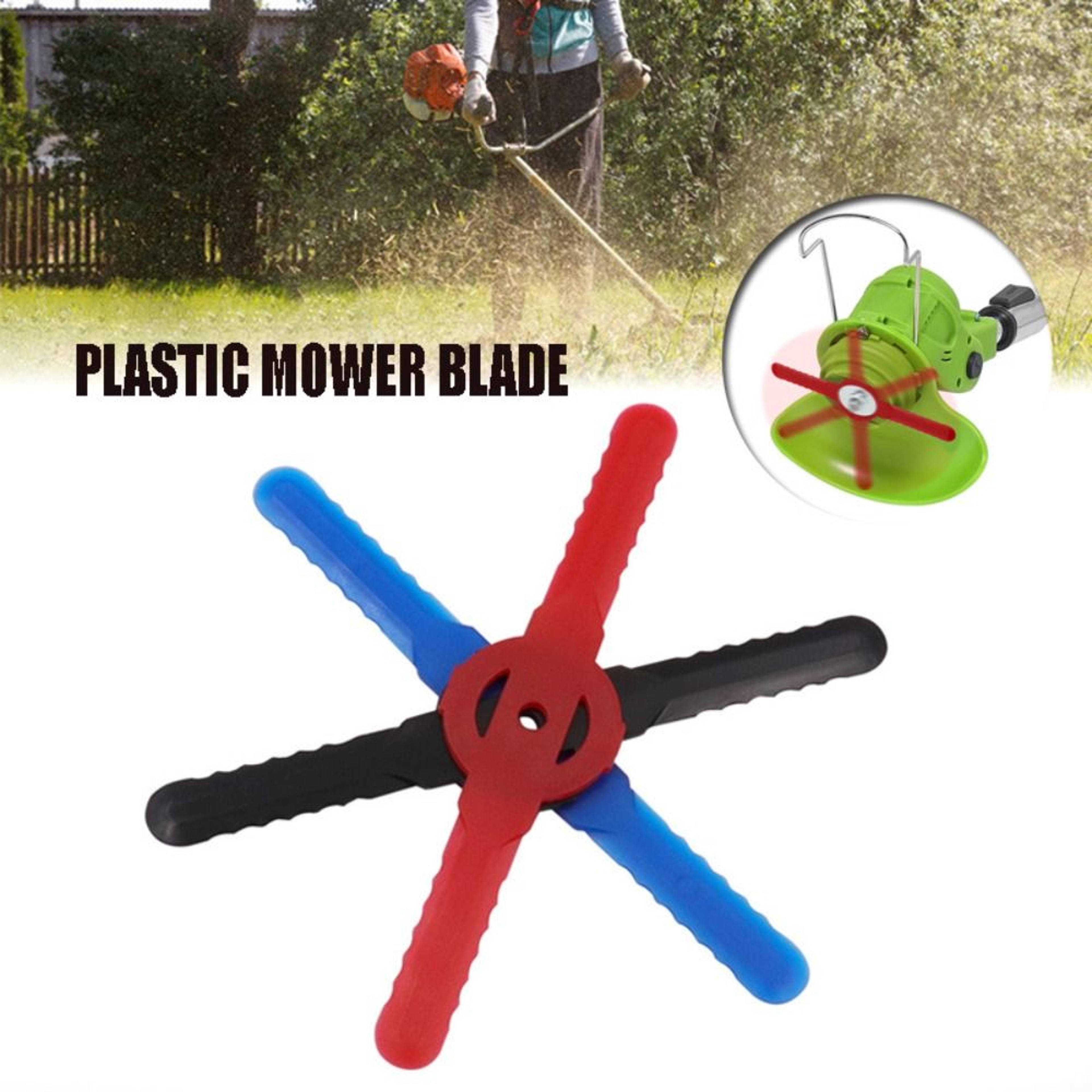 plastic grass trimmer blades lawn mower replacement blades for easy garden trimming