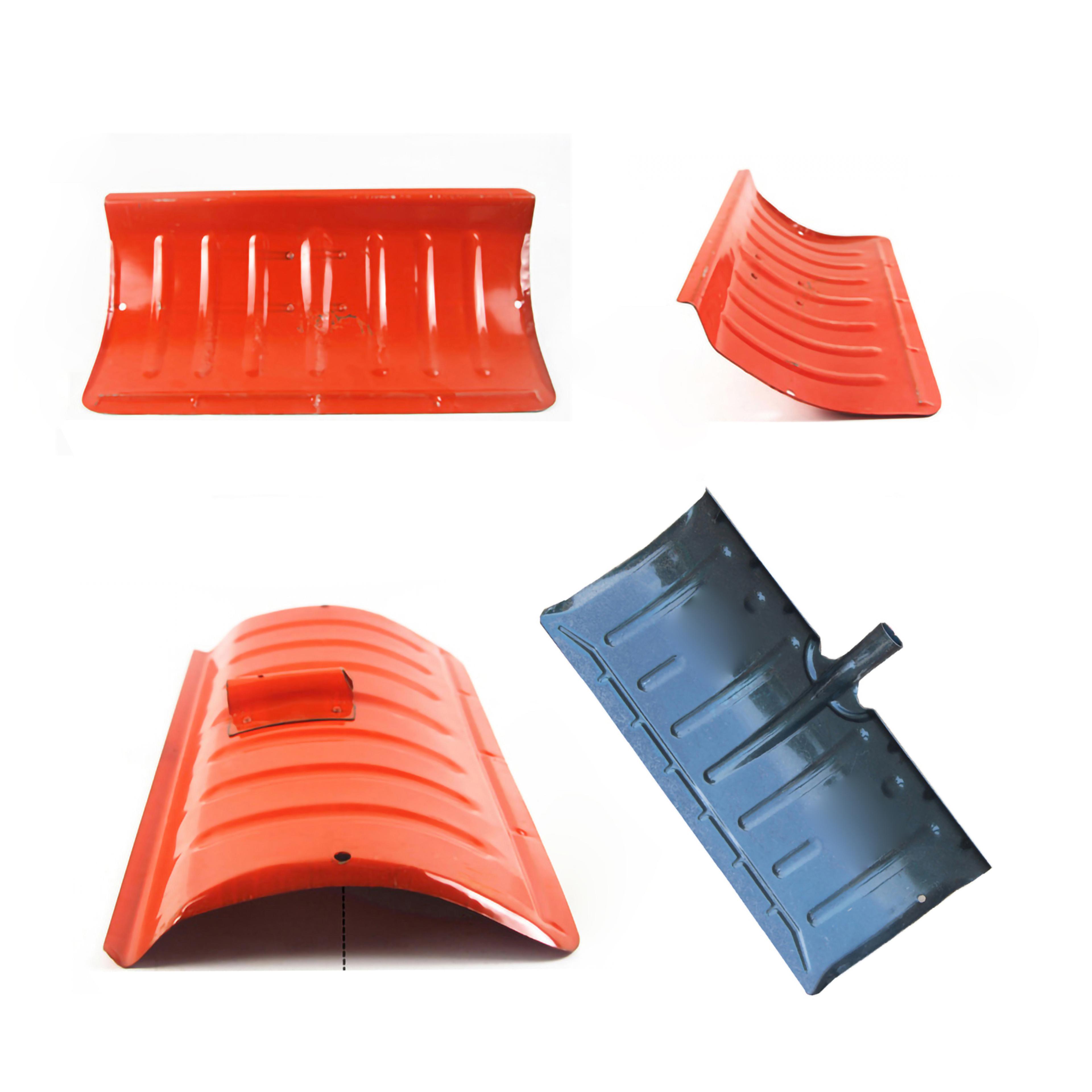 heavy duty high carbon steel snow shovel and ice scraper