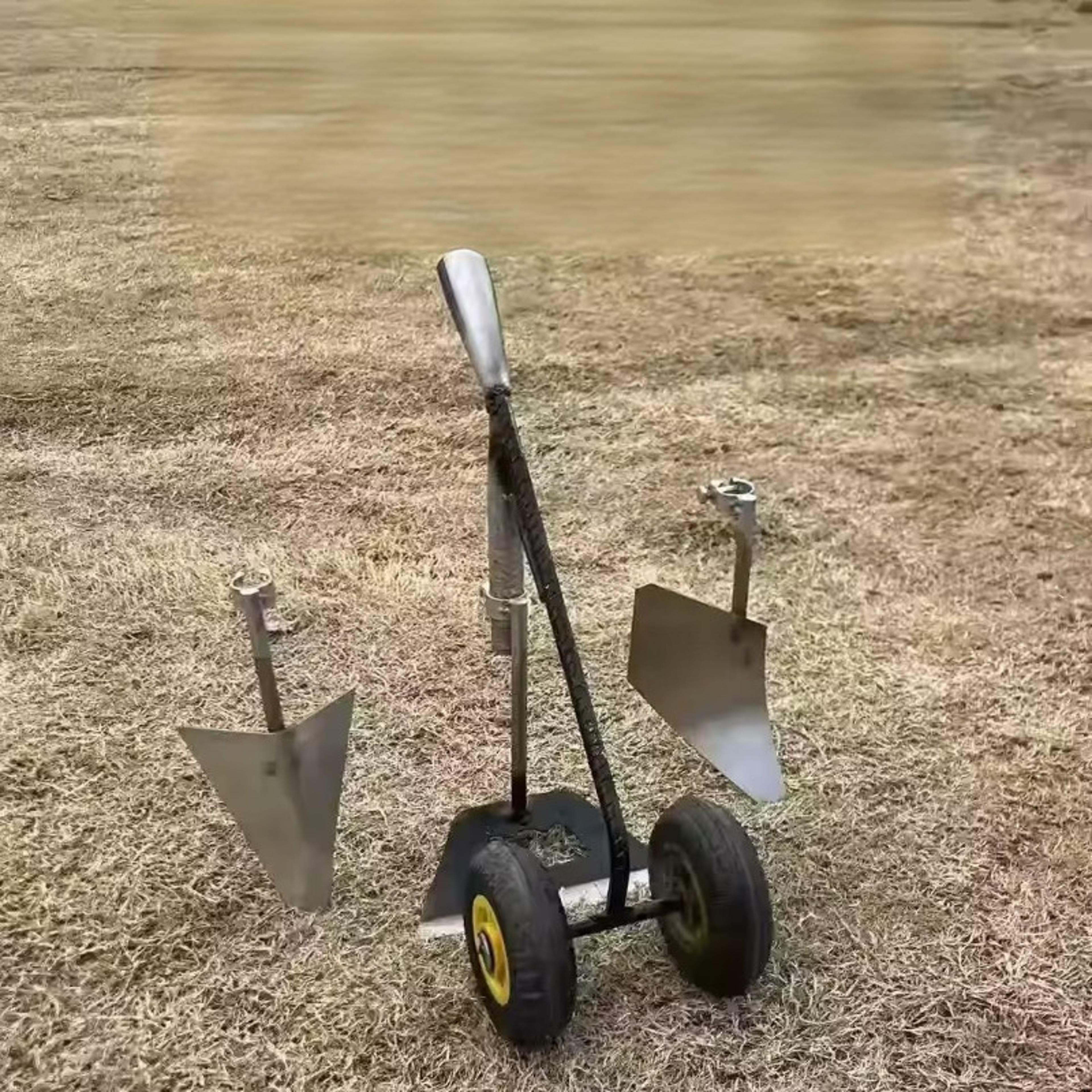 garden hoe multi purpose farming tool for digging weeding and soil loosening