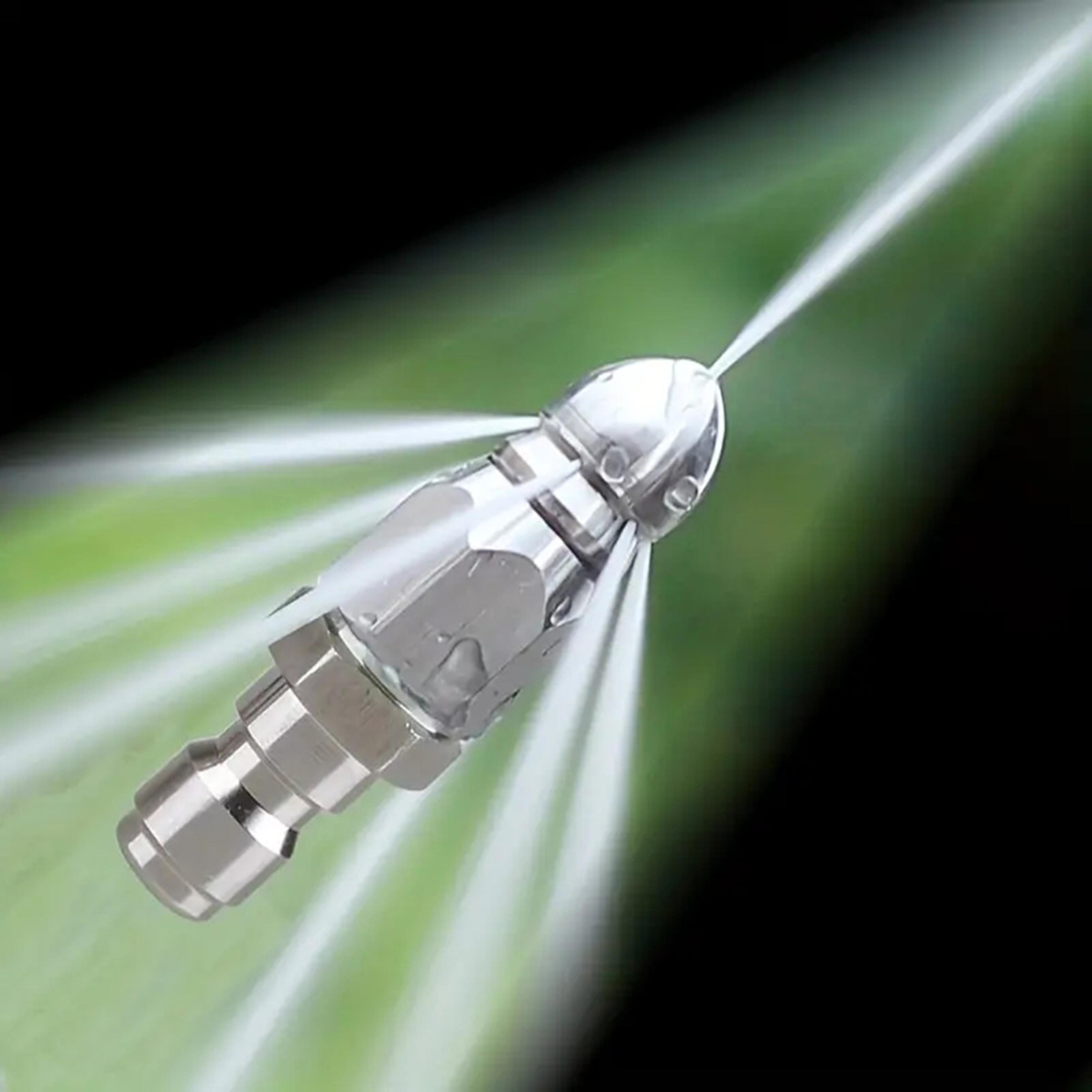 high pressure drain cleaning nozzle reusable pipe unclogger for garden hose