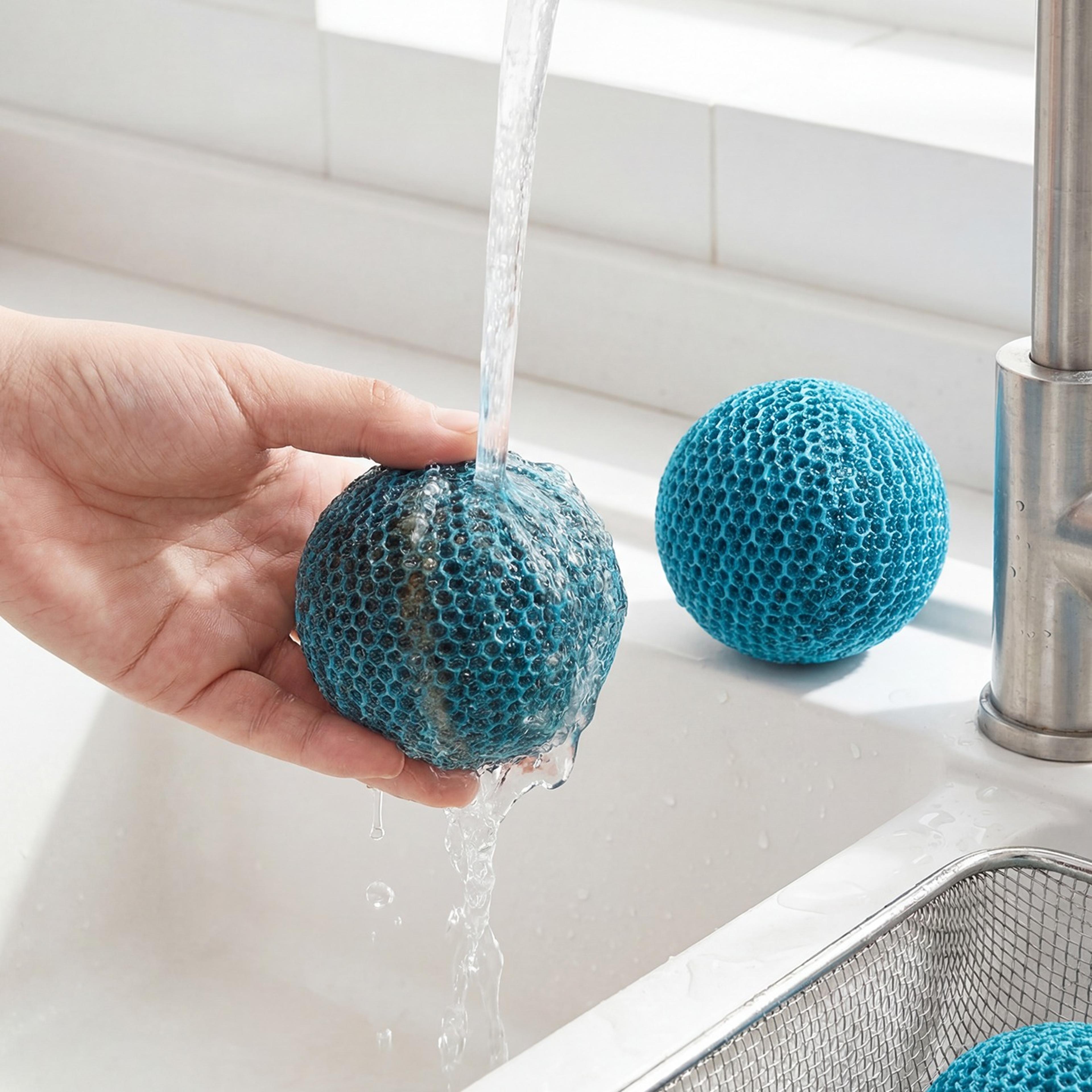 pack hot tub scum absorber reusable pool scum balls with honeycomb sponge