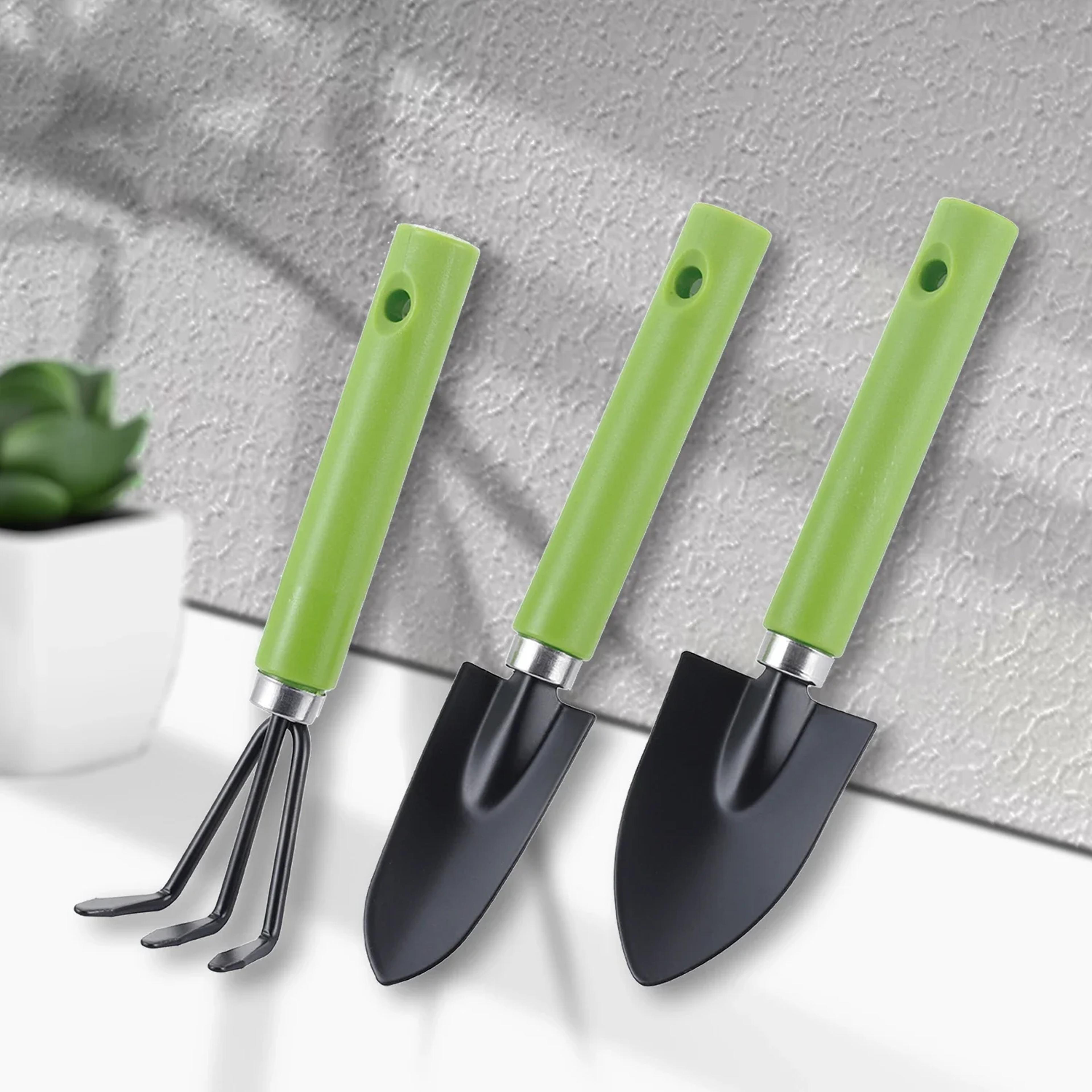 mini garden tool set for succulents, pots and indoor plant care