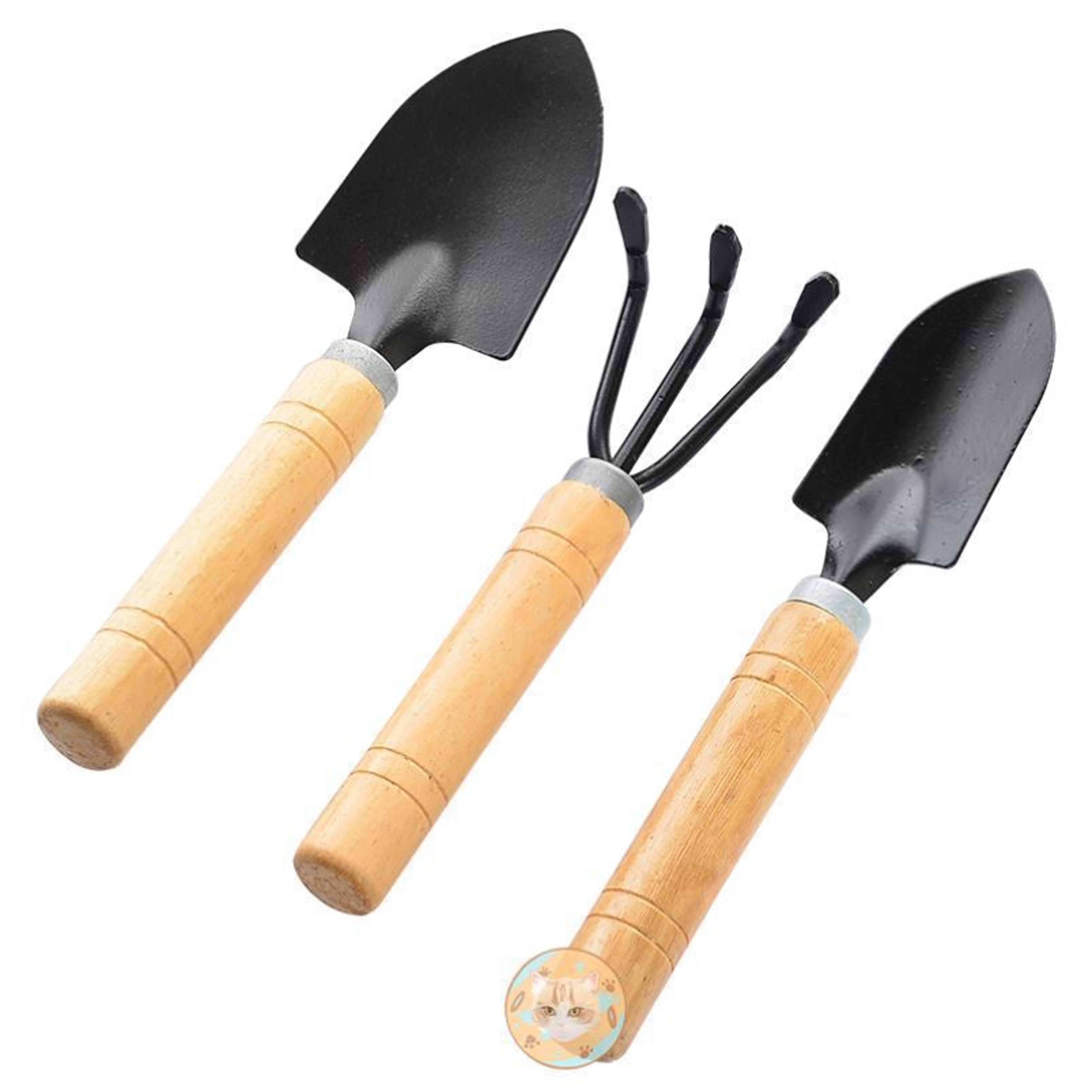 mini garden tool set for succulents, indoor plants and pots