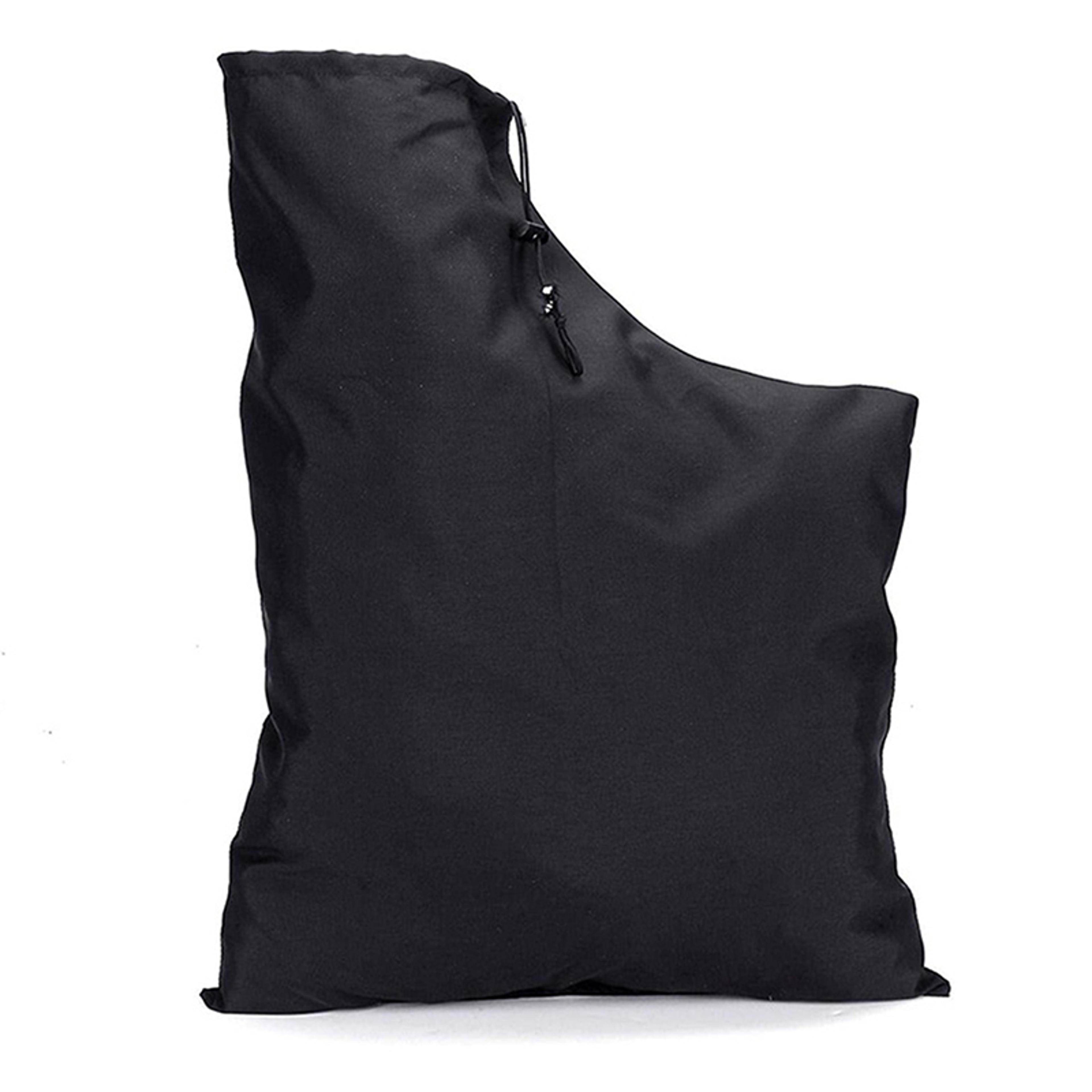 universal leaf blower vacuum bag with zippered bottom and oxford fabric collection sack