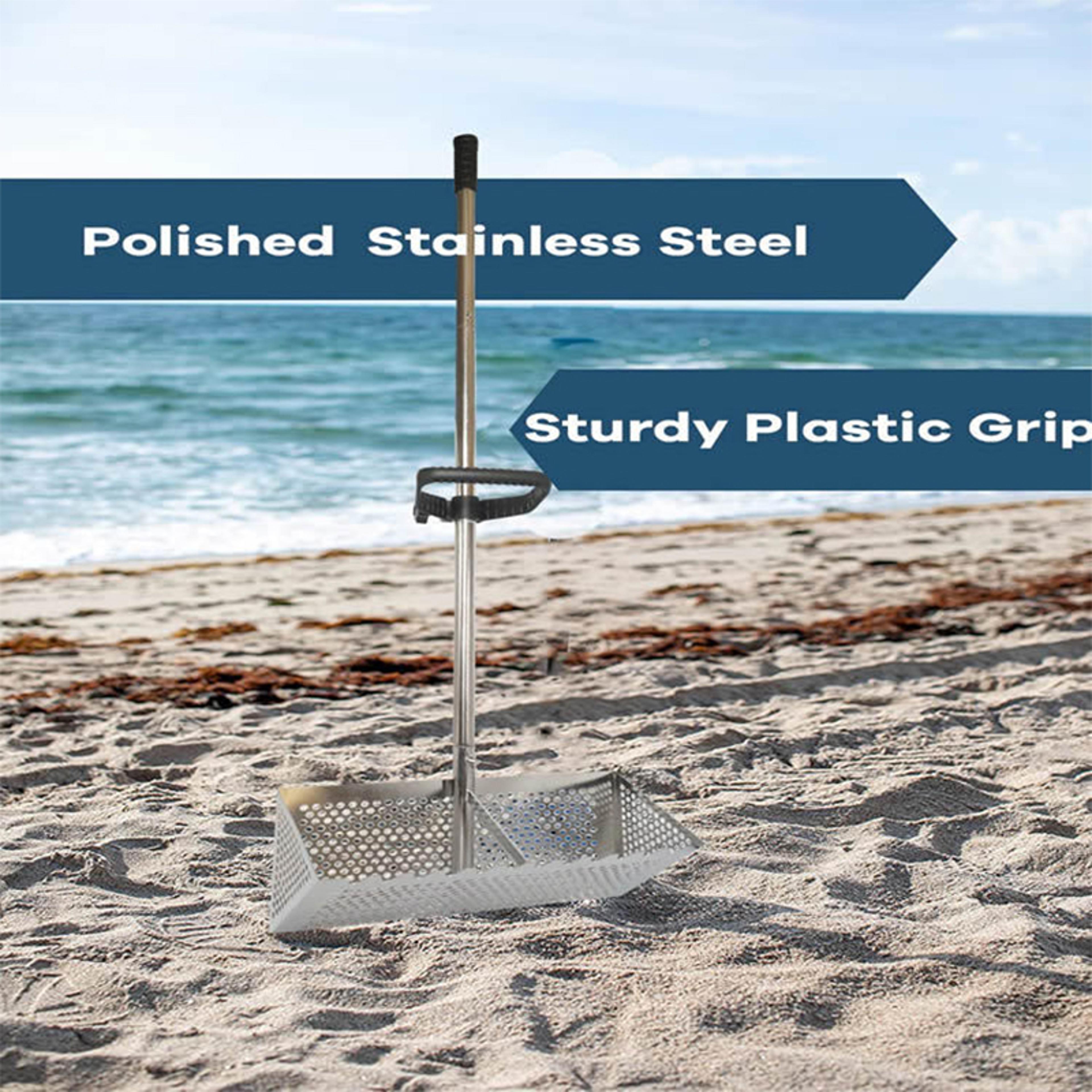 heavy duty garden shovel for digging camping and beach use