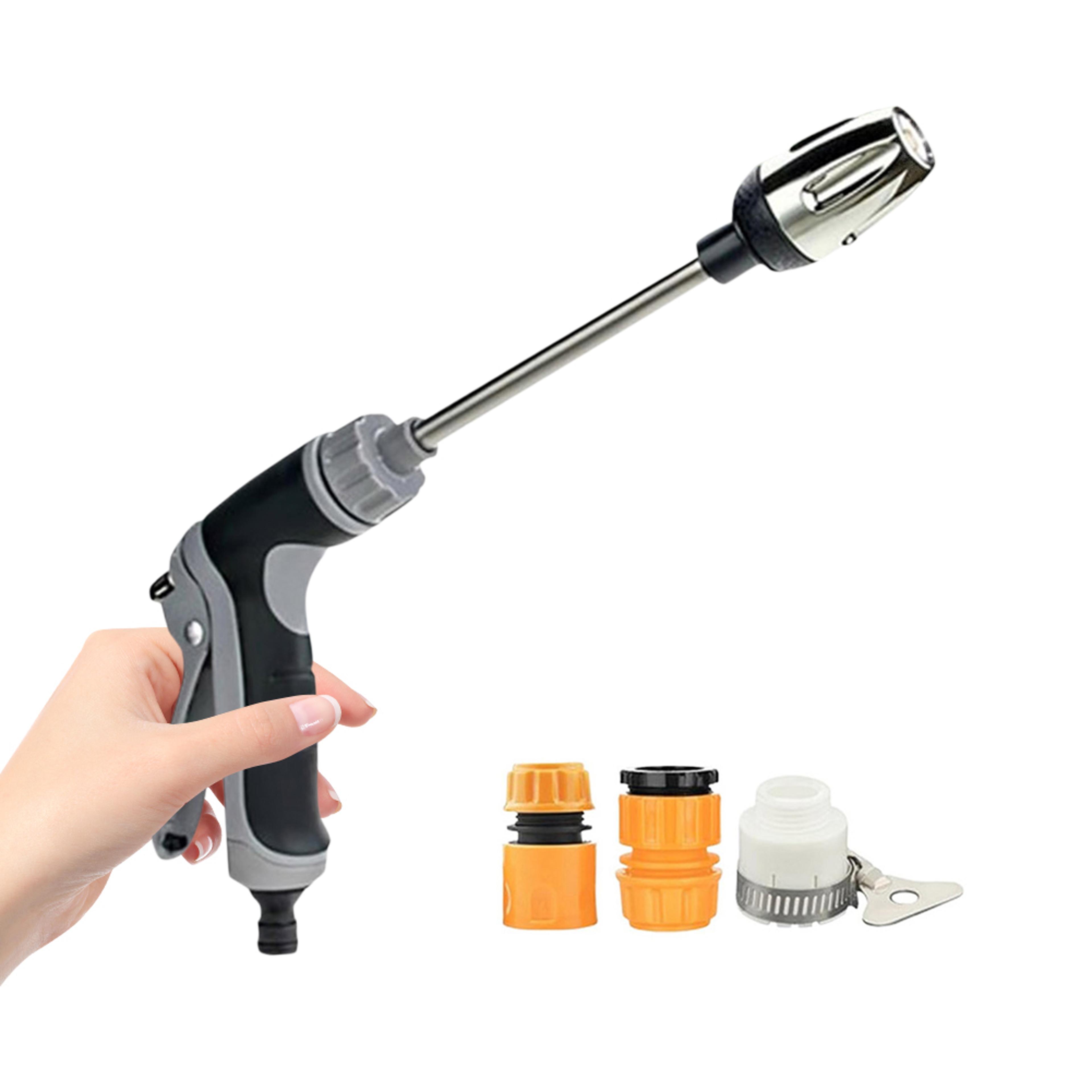 rotating high pressure washer nozzle for car and outdoor cleaning