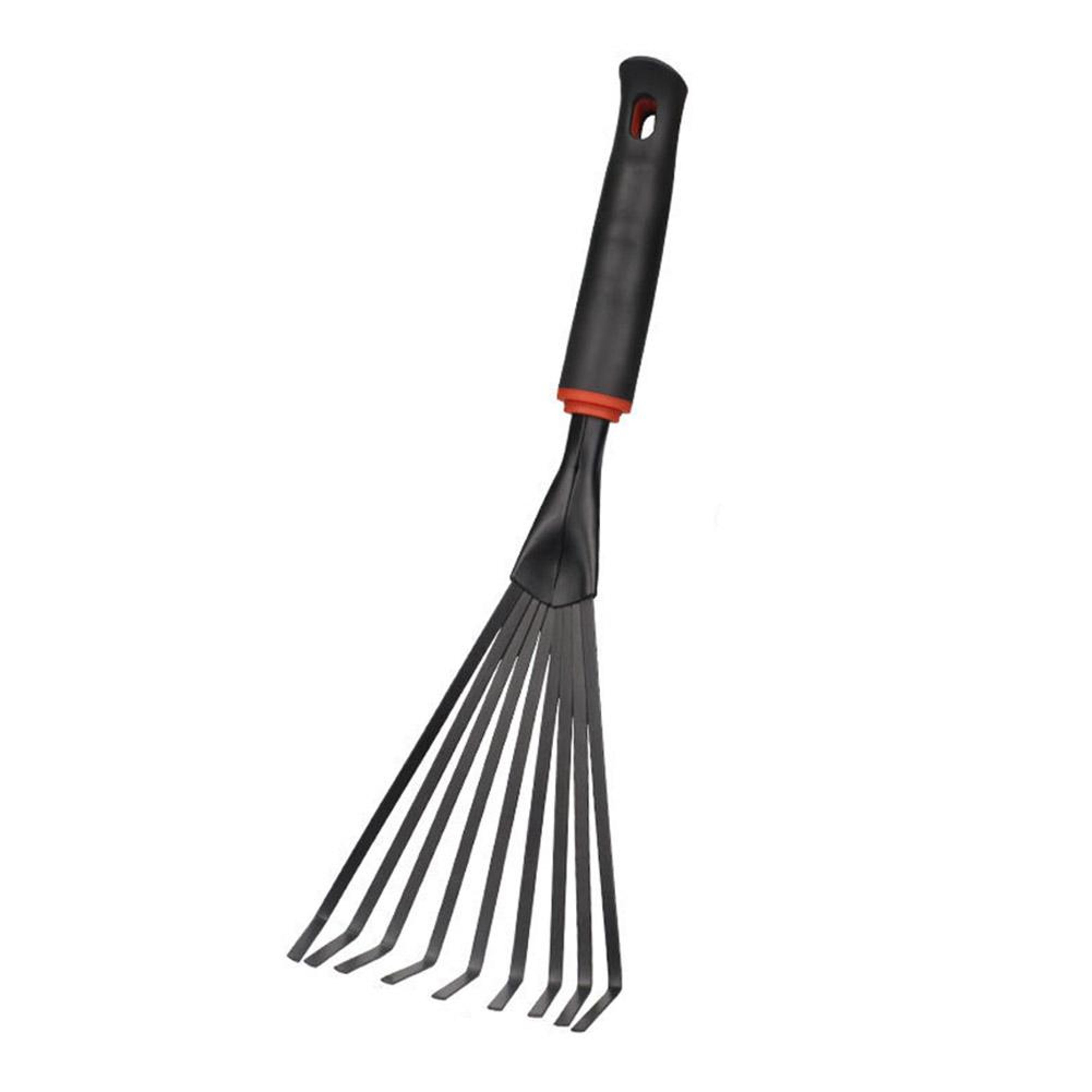small garden rake steel hand cultivator for weeding and soil loosening