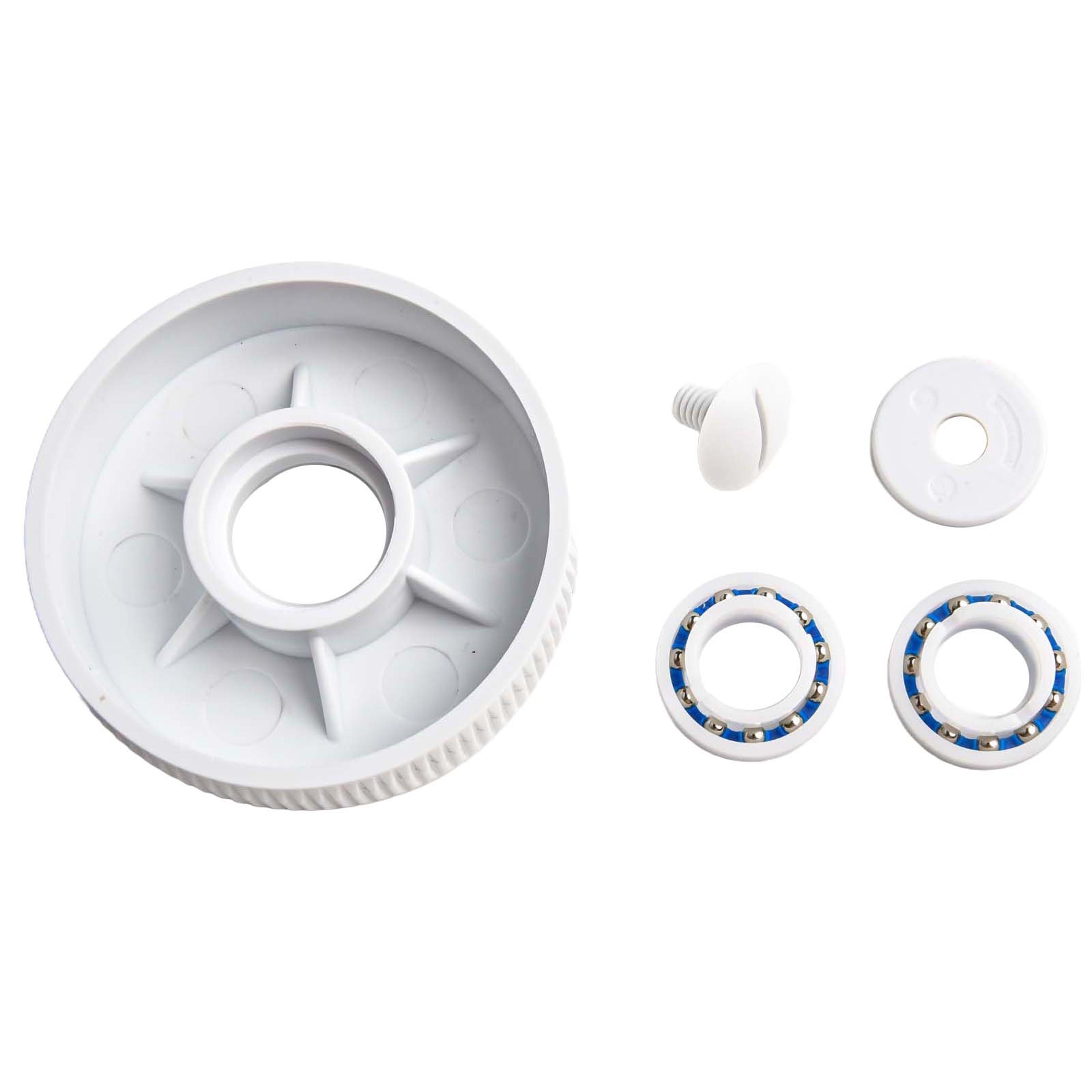 pool cleaner idler wheel replacement kit with bearings