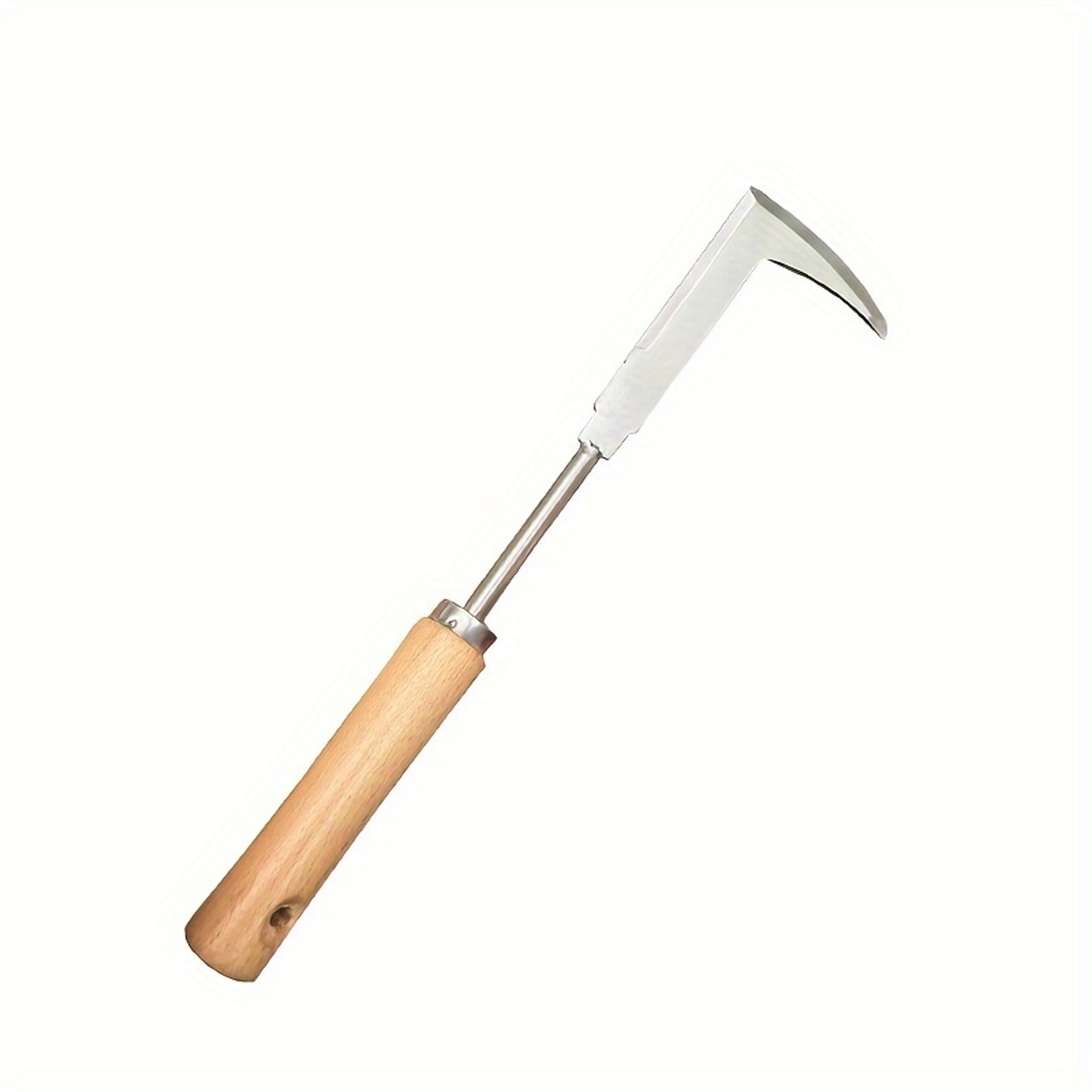 stainless steel manual weed remover gear weeding tool for roads gardens and paving