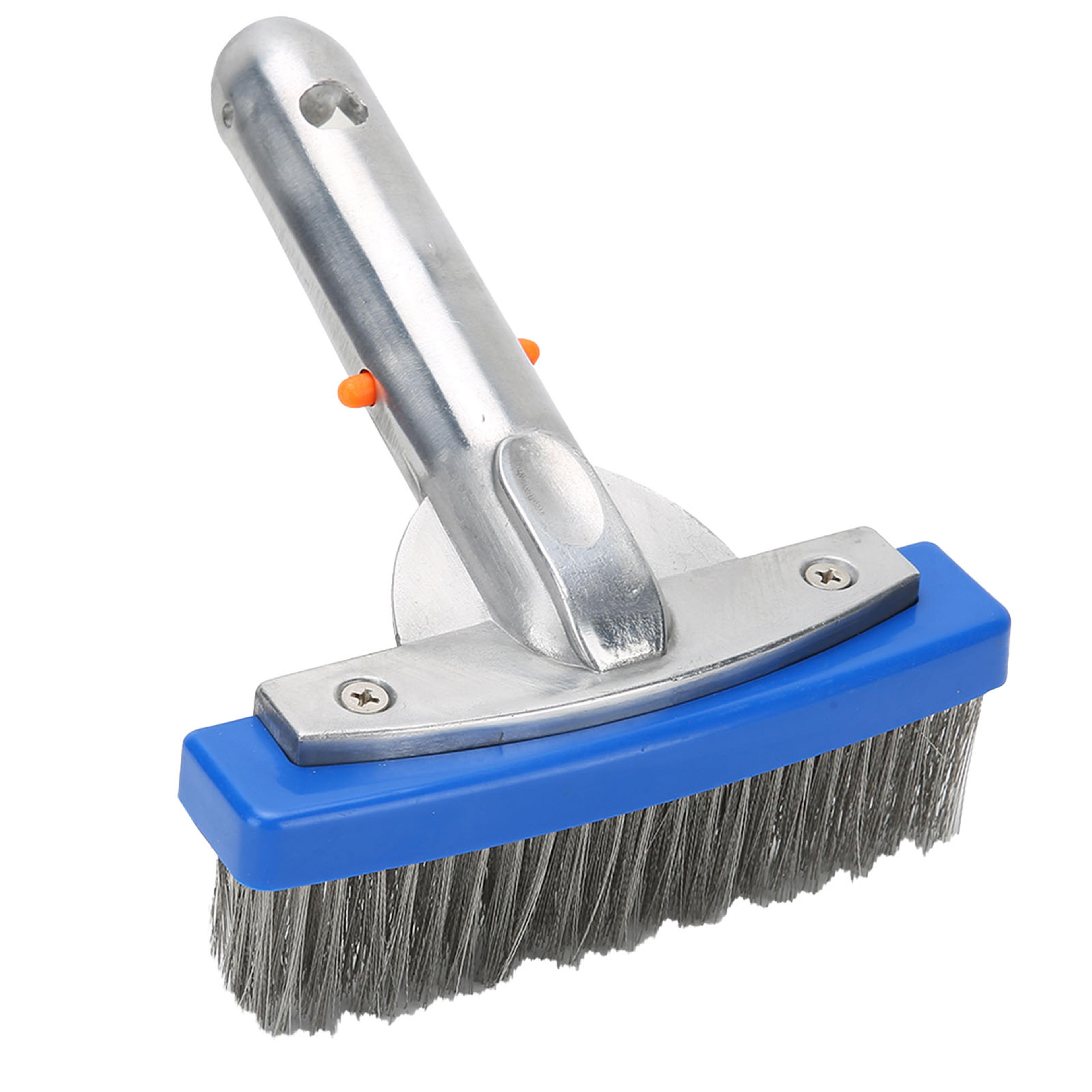 stainless steel pool brush for algae and wall cleaning