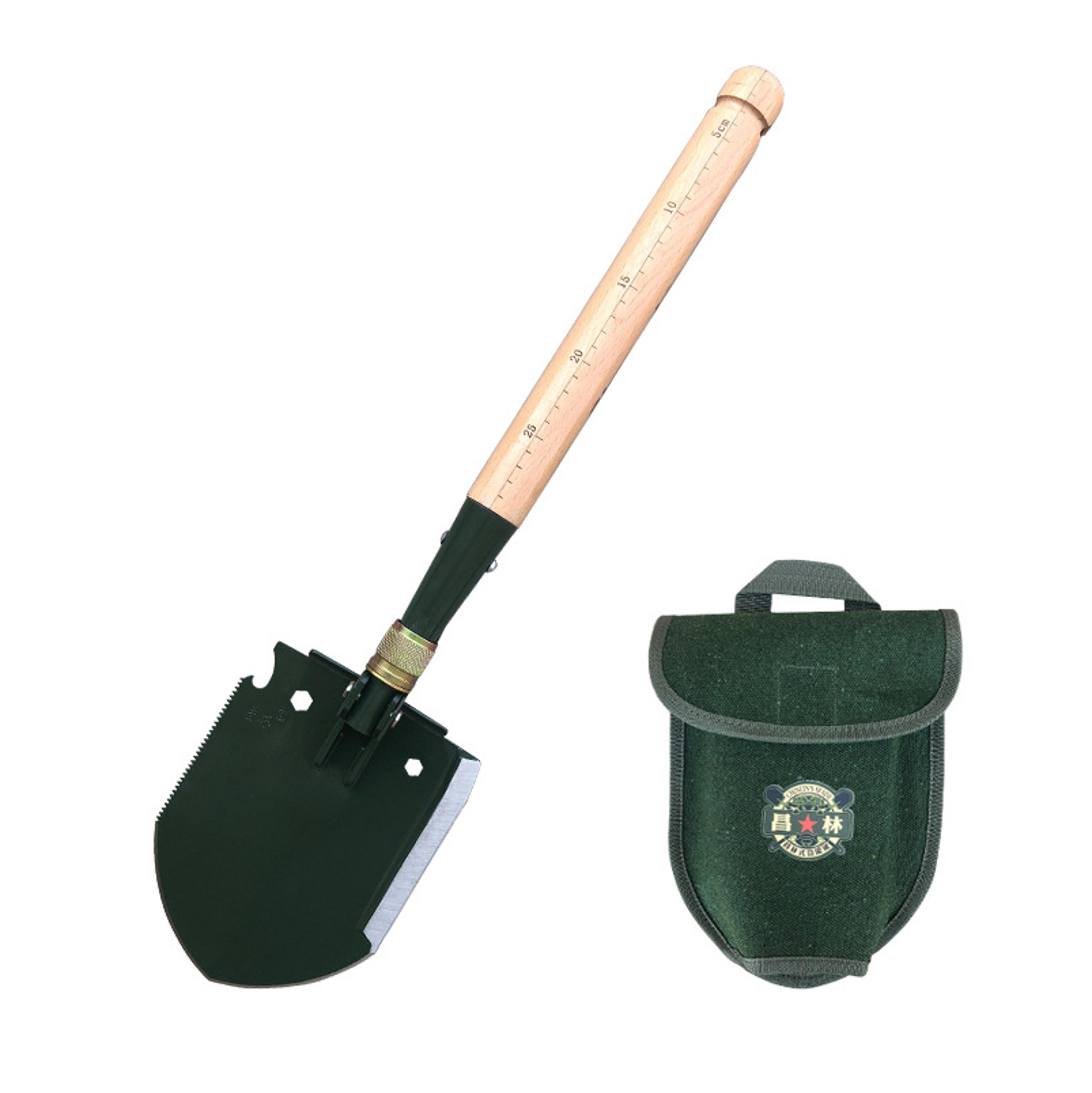 changlin folding shovel camping survival multitool