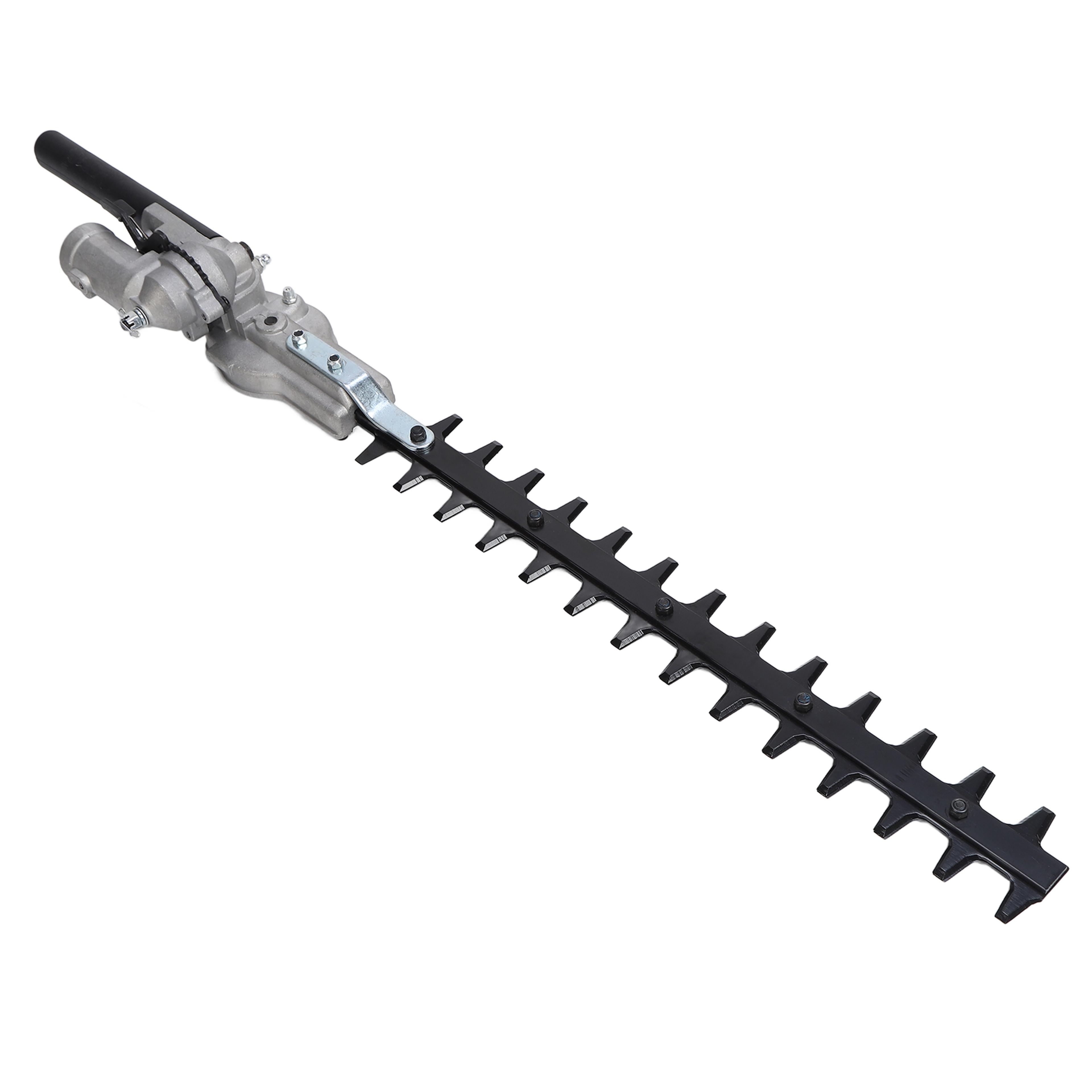 hedge trimmer attachment for brush cutter double blade trimming head
