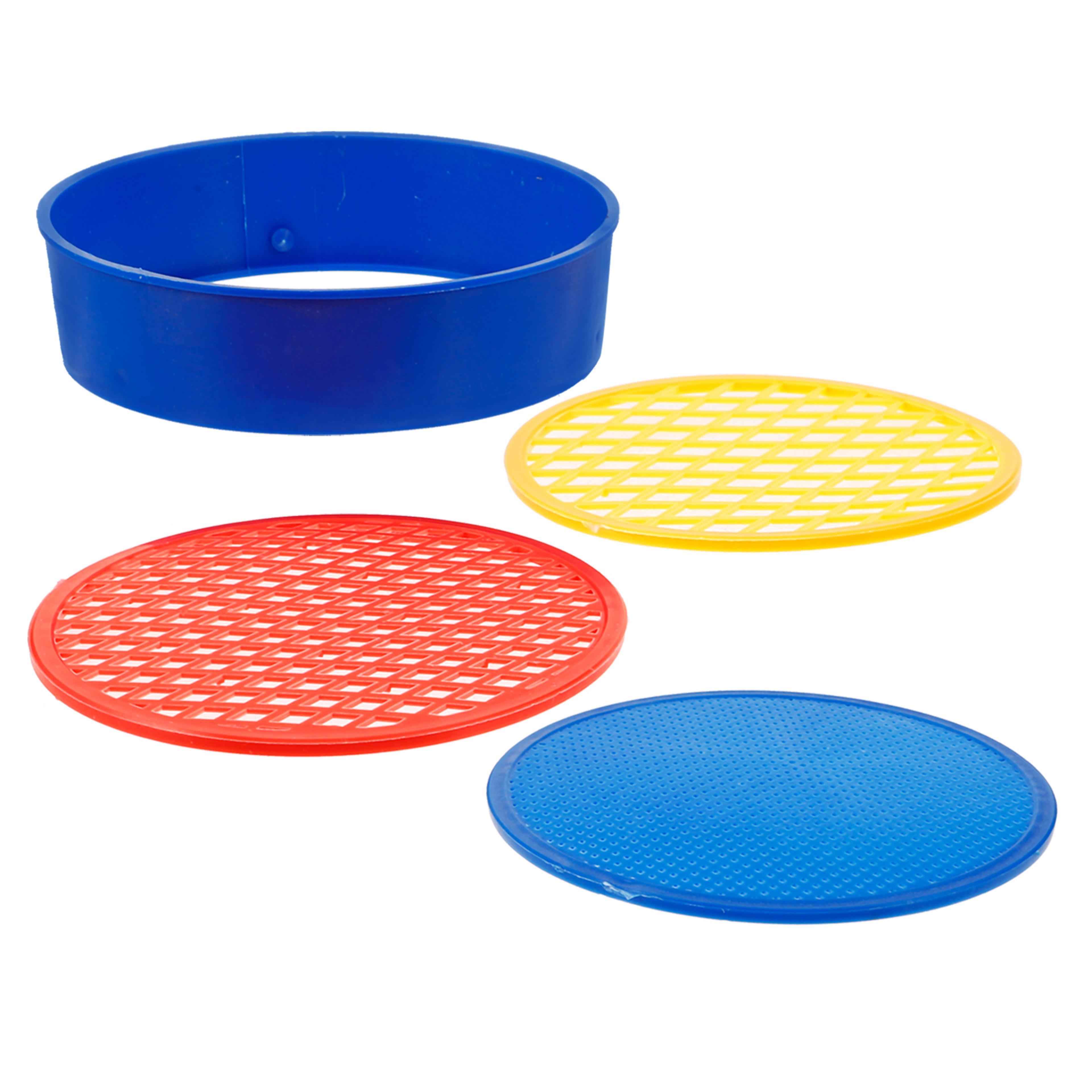 garden soil sifter mesh sieve for rocks sand and compost