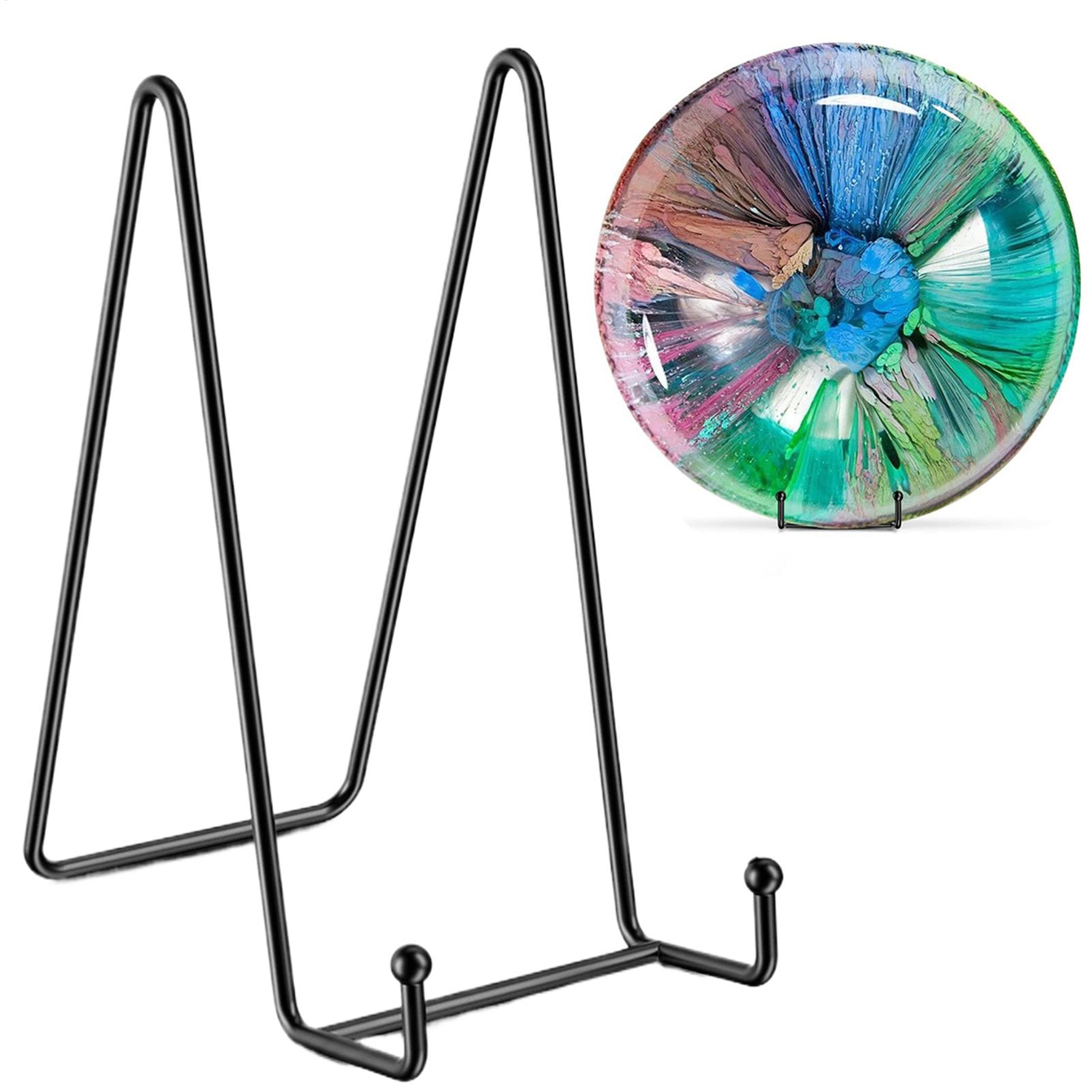 iron tabletop easel stand for photos books cards and signs