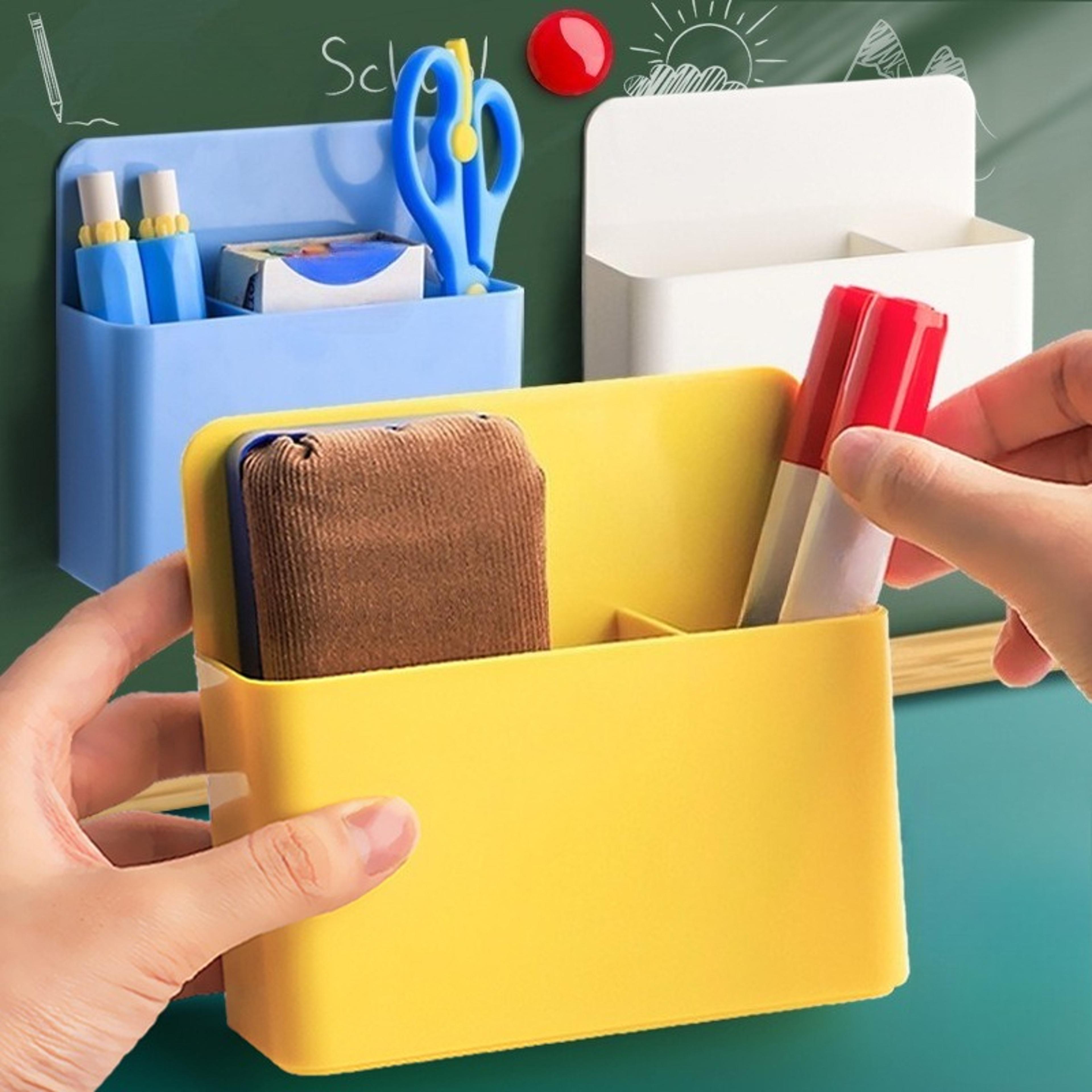 magnetic fridge organizer clear marker and pen holder