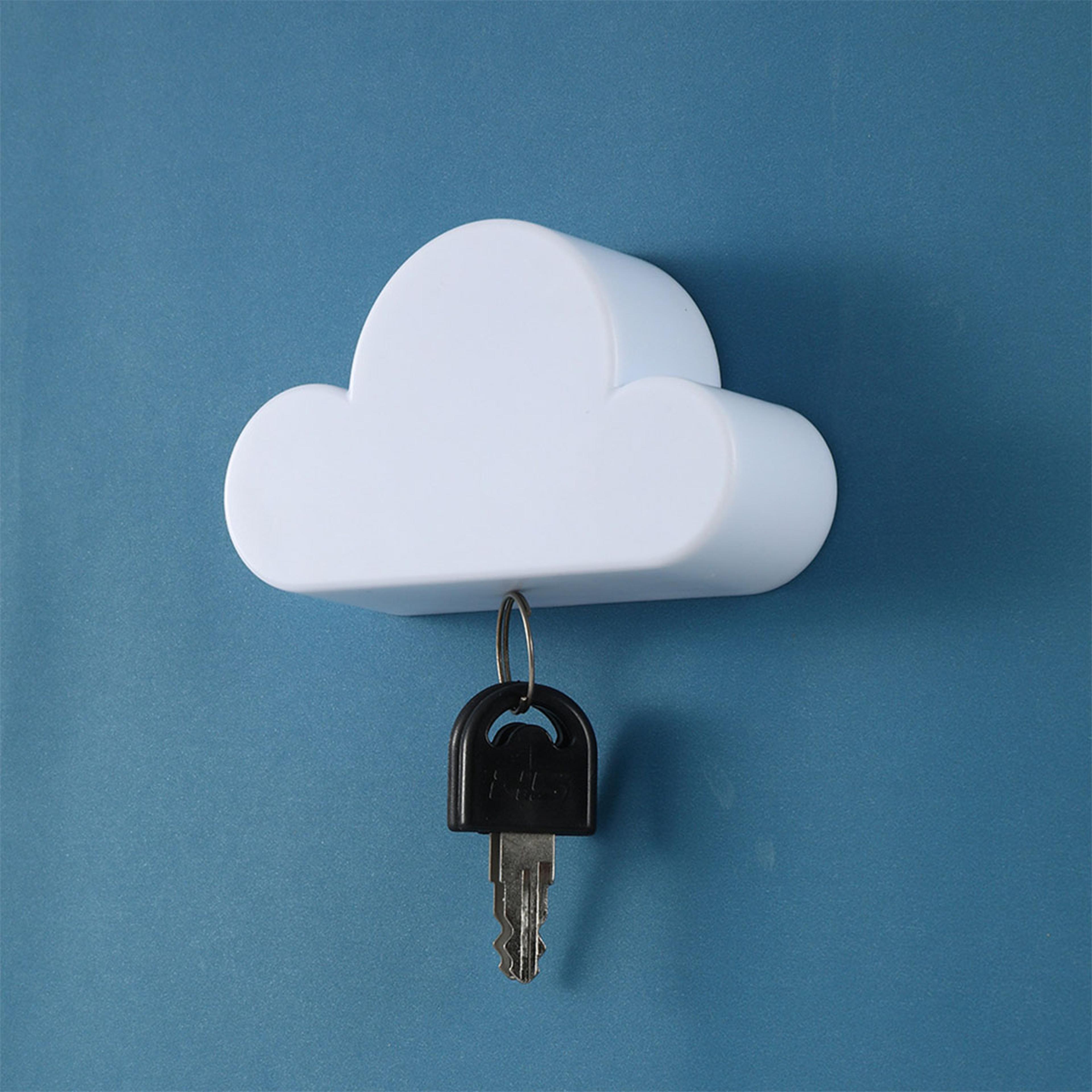 cloud magnetic key holder wall mounted key organizer with strong magnets