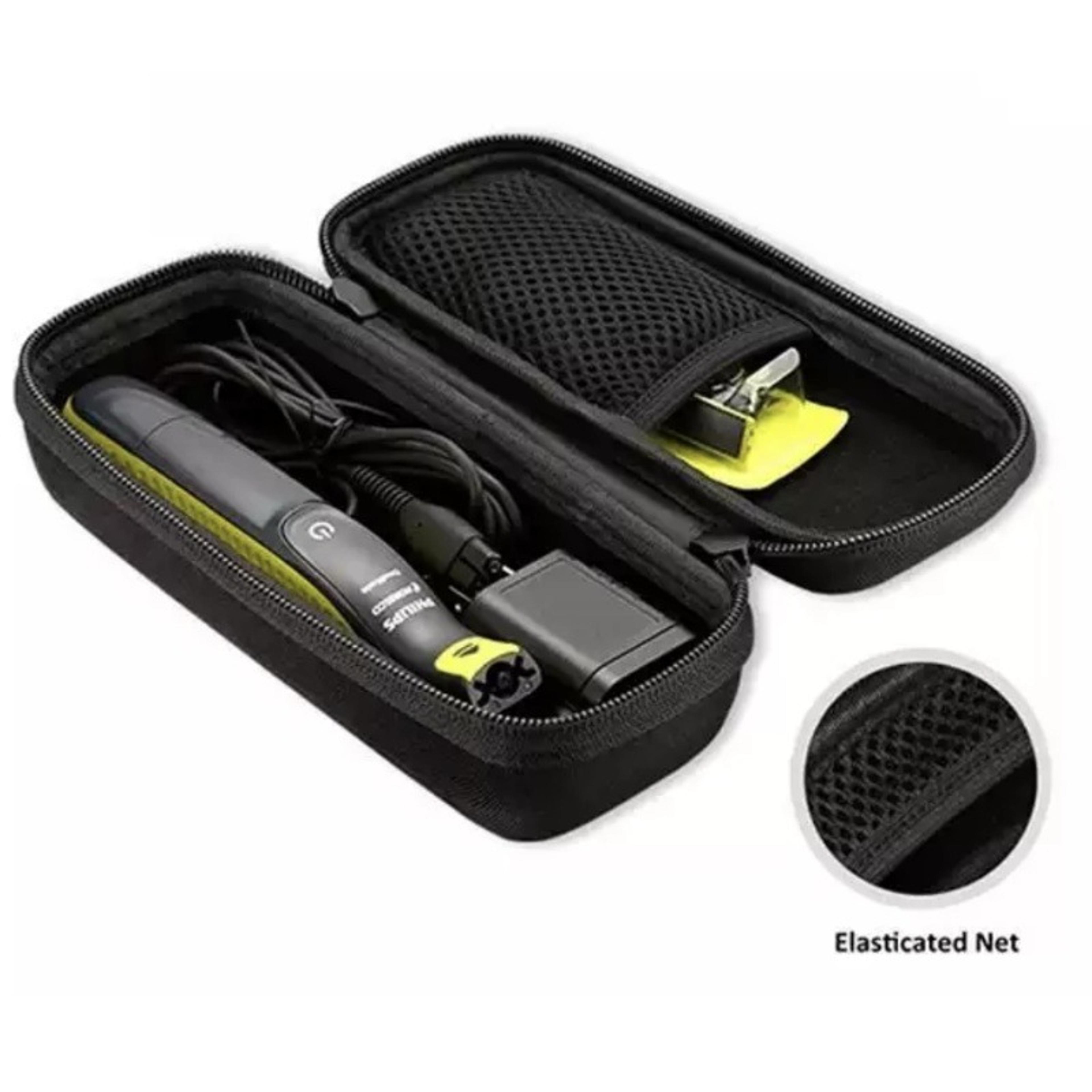 philips oneblade travel case shockproof eva hard shell shaver organizer