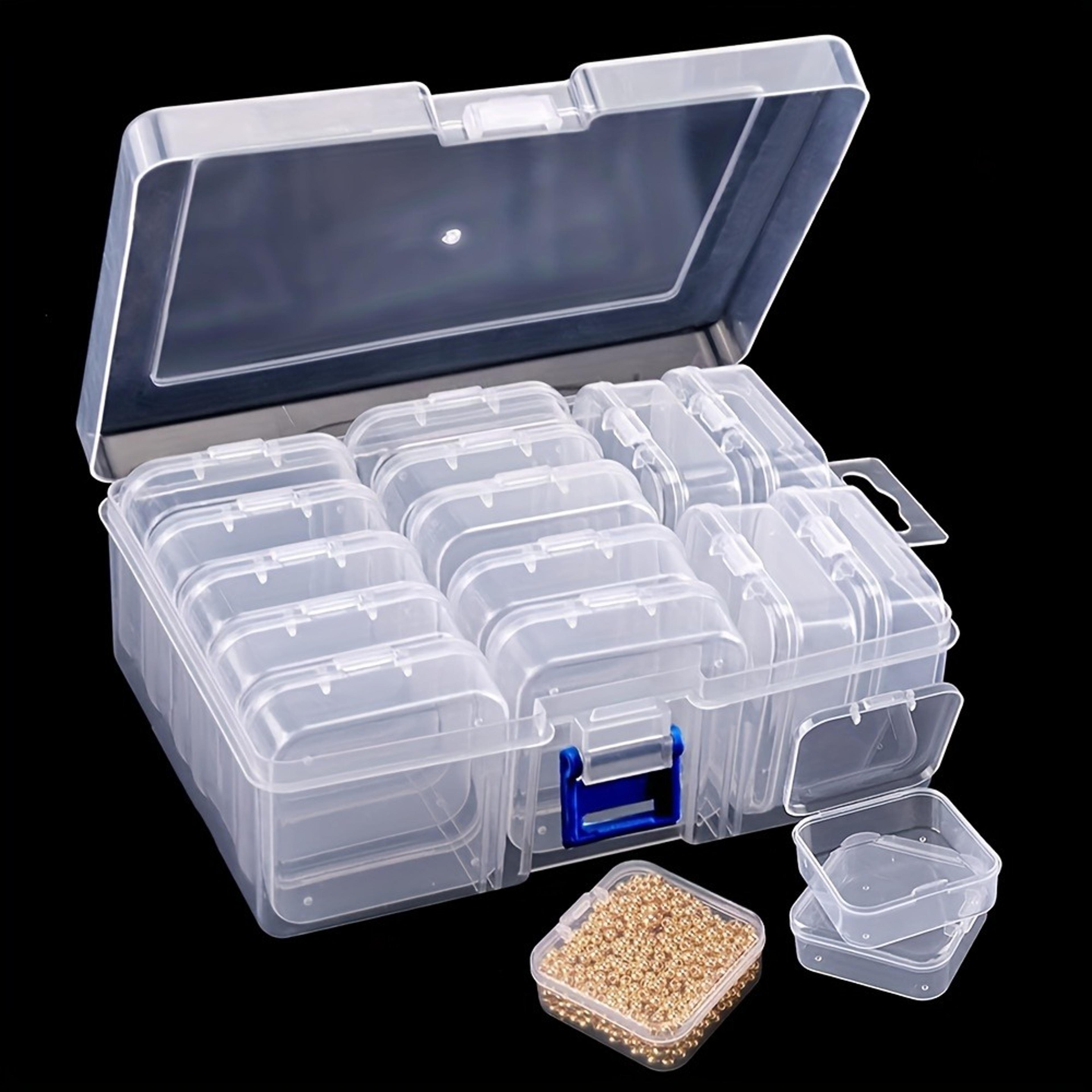 piece bead organizer box for jewelry making and diamond painting
