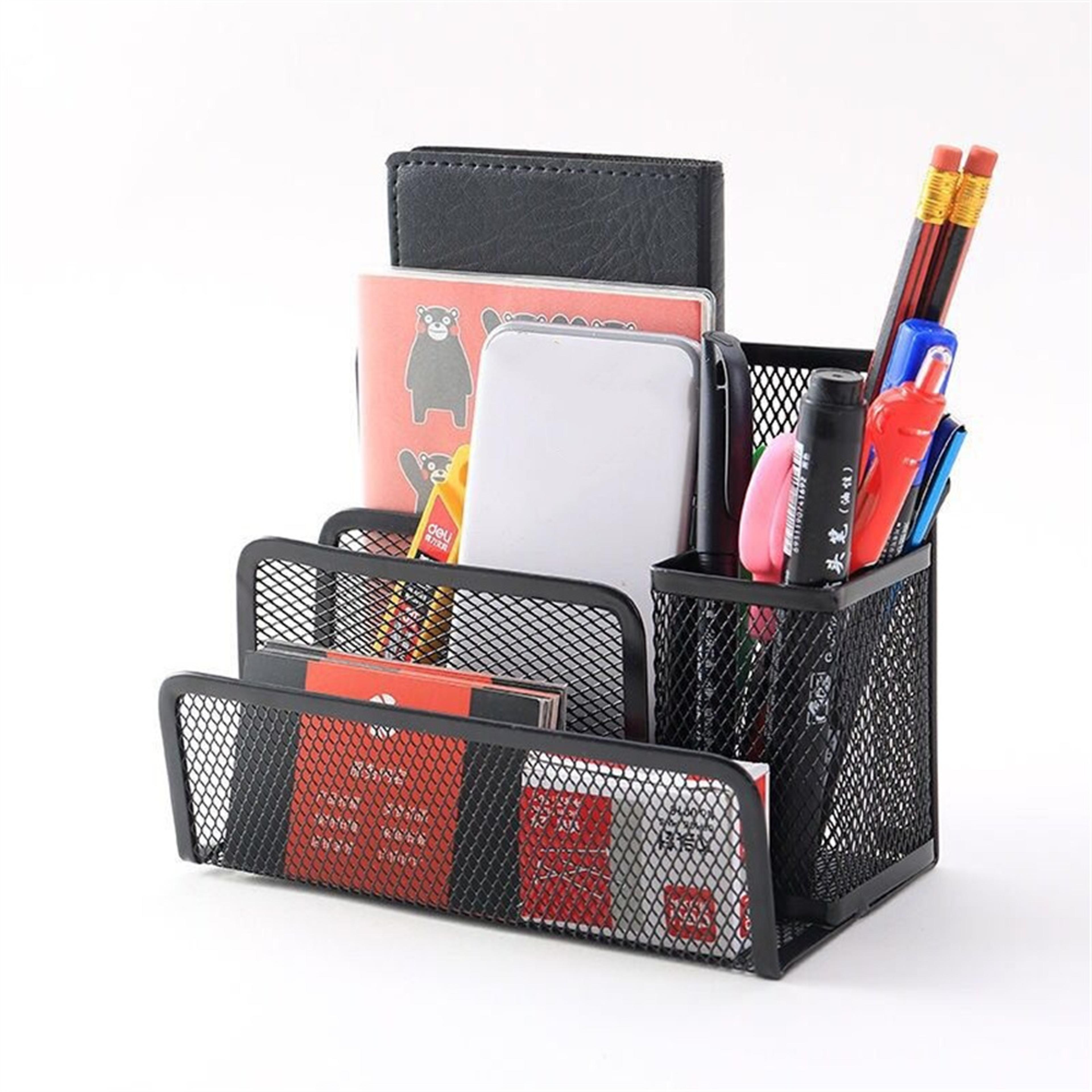 desktop file organizer and letter sorter office document storage rack