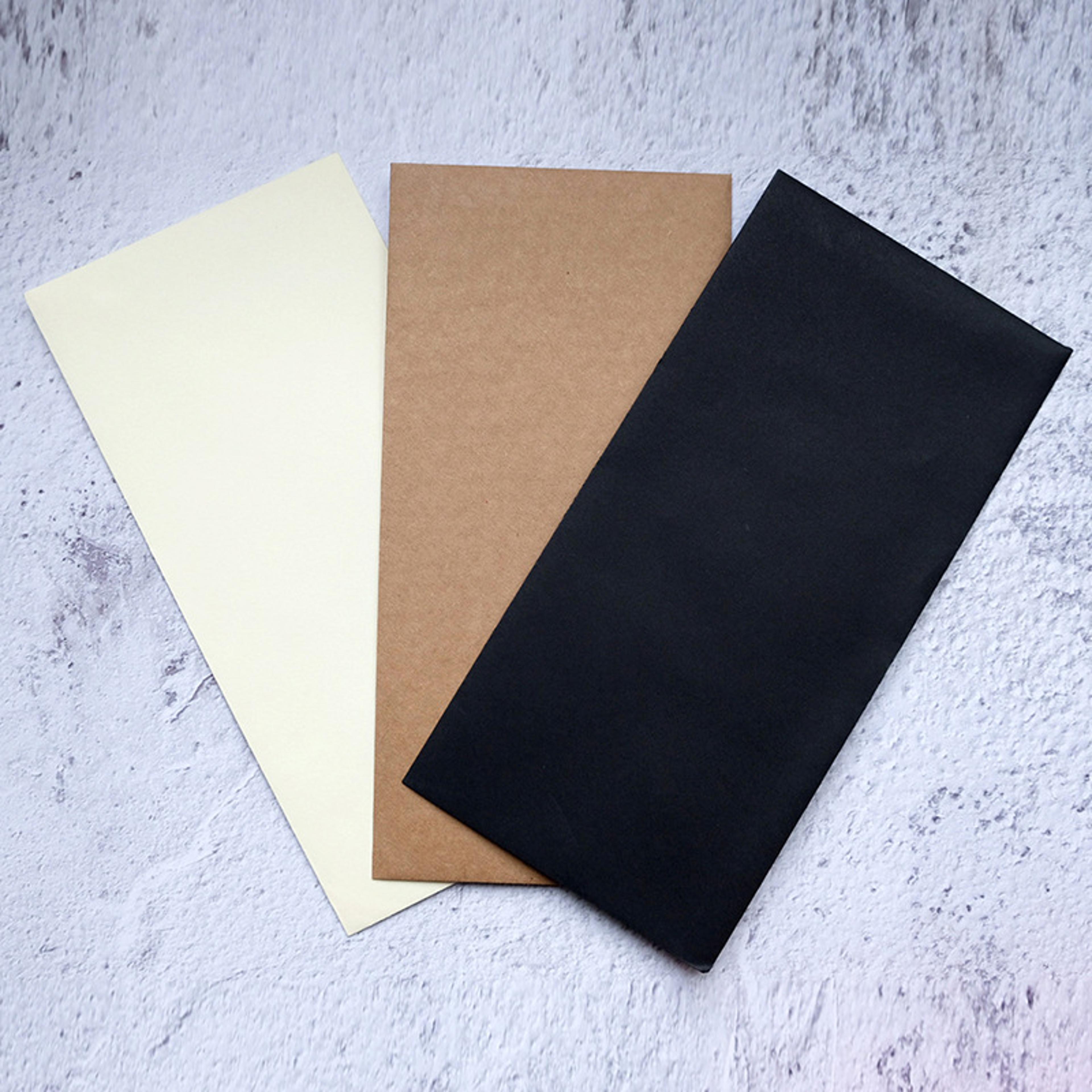 vintage kraft paper envelopes for wedding invitations gift cards and letters