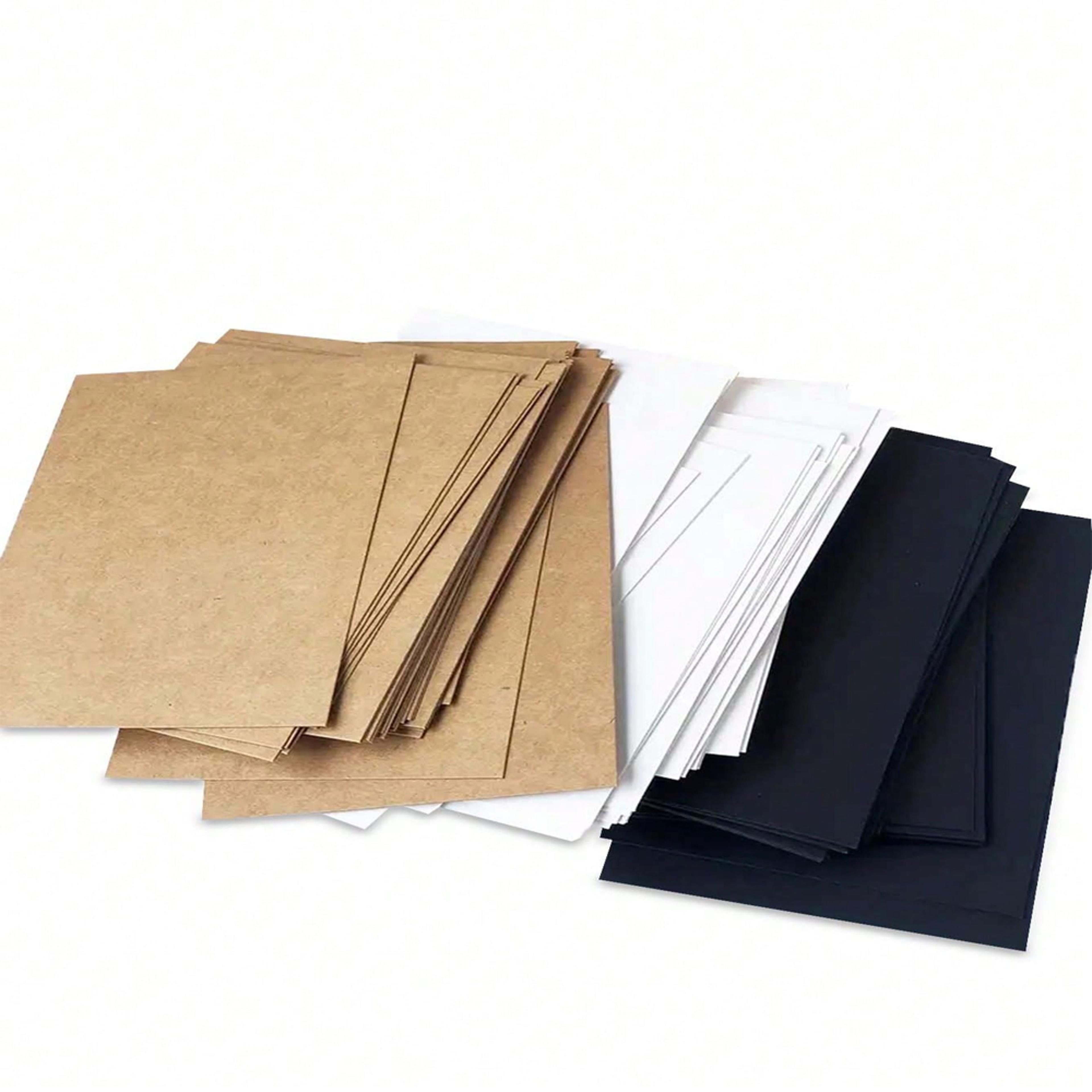 kraft paper cards gsm blank postcards for diy crafts and gift making