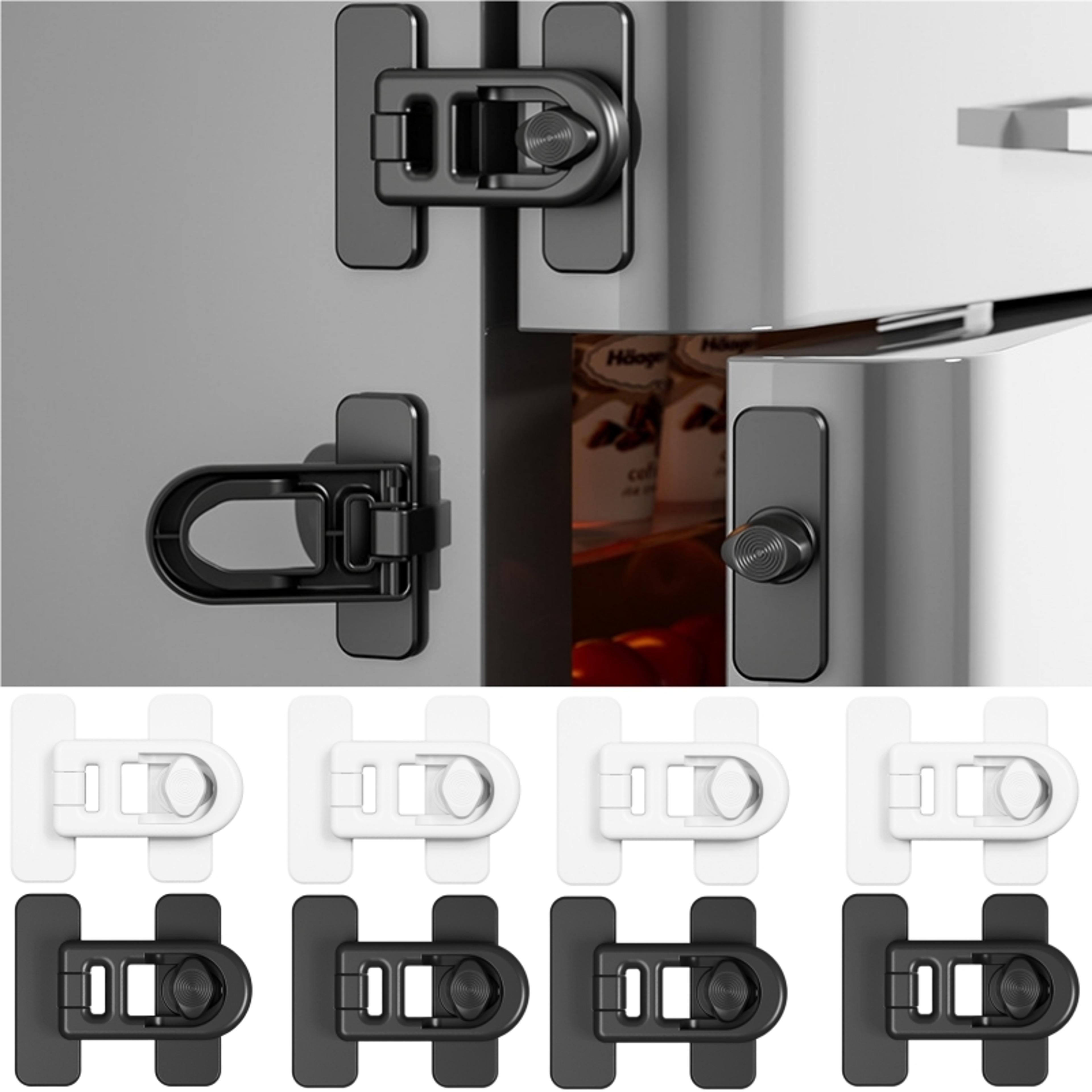 child safety fridge lock no drill adhesive refrigerator door lock