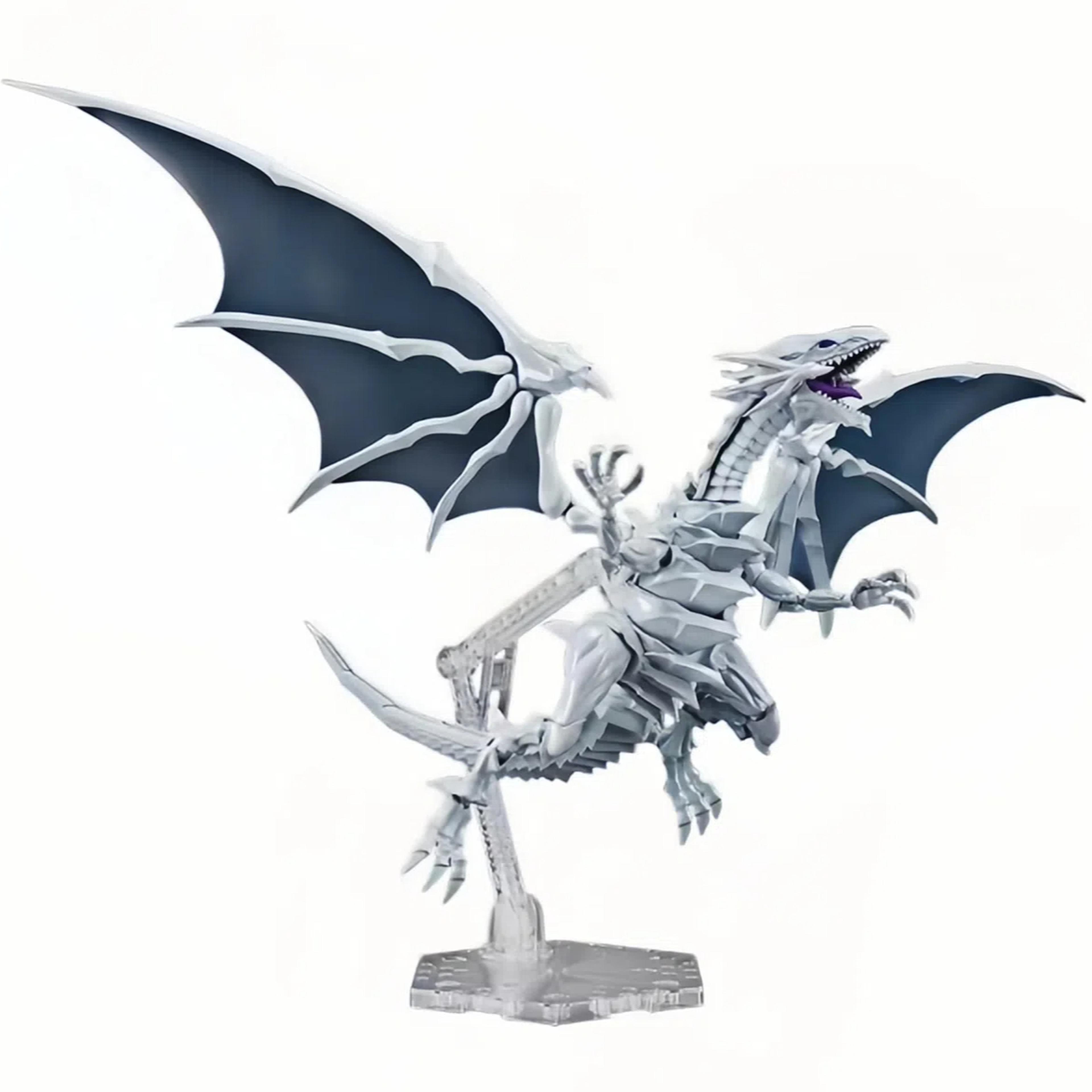 blue eyes white dragon model kit yu gi oh collectible figure