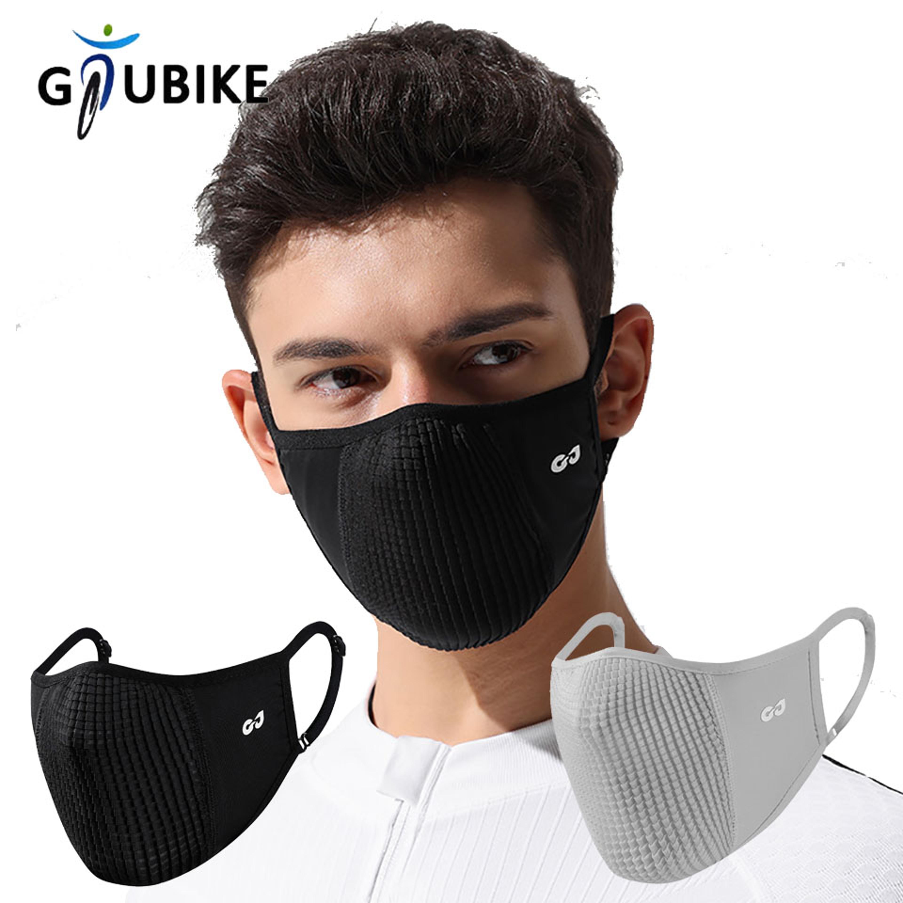 gtubike ice silk cycling mask breathable quick dry face cover