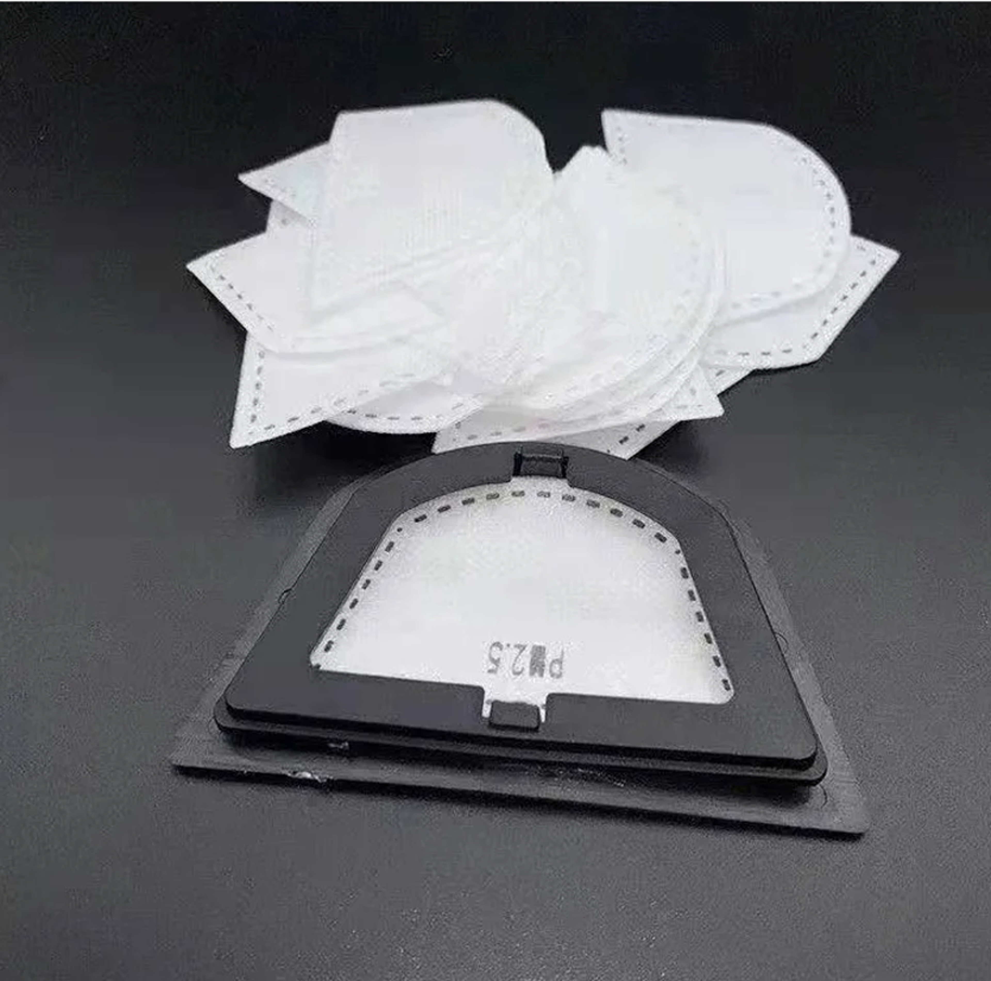 full face shield with filter anti dust clear protective mask
