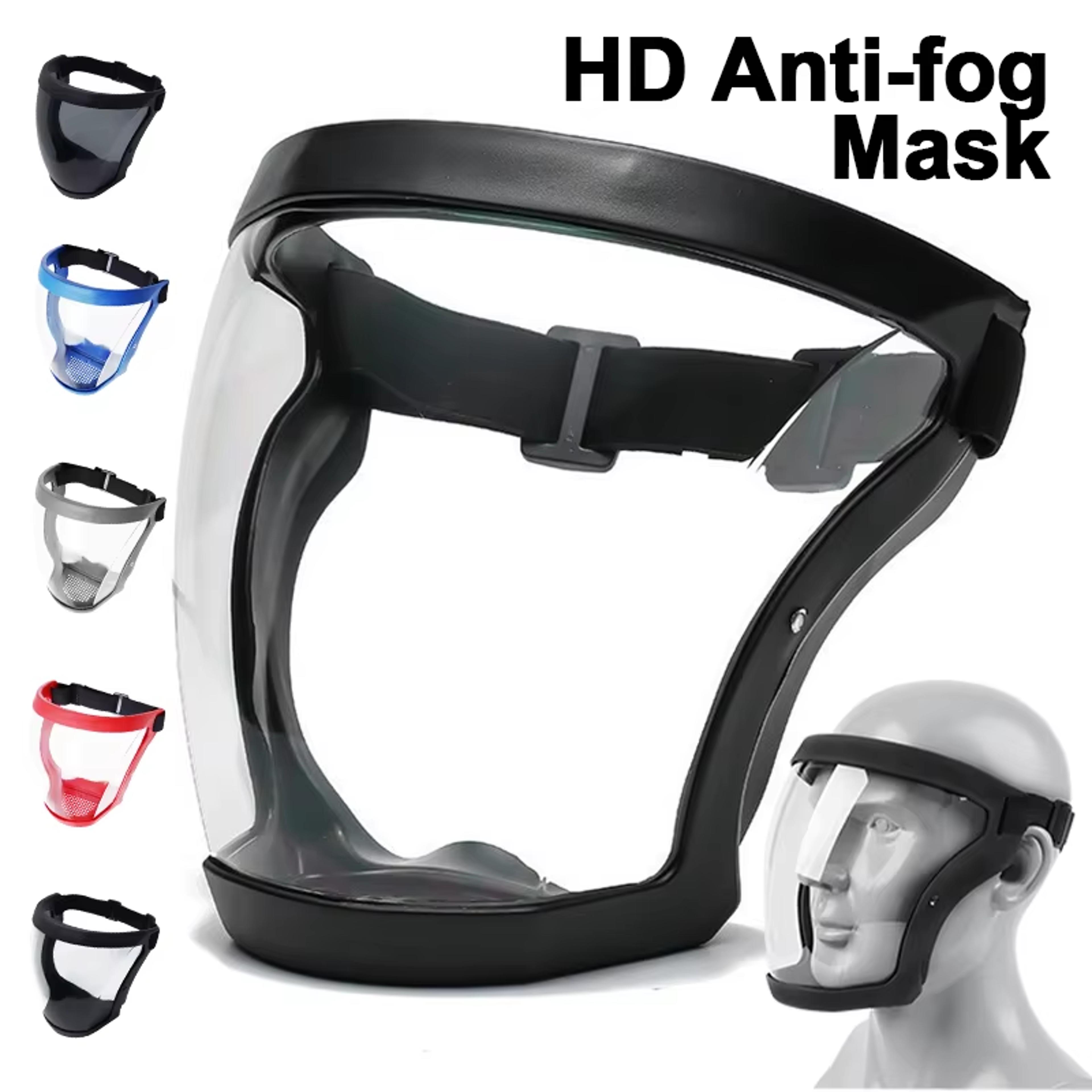 anti fog full face shield with transparent splash protection for work