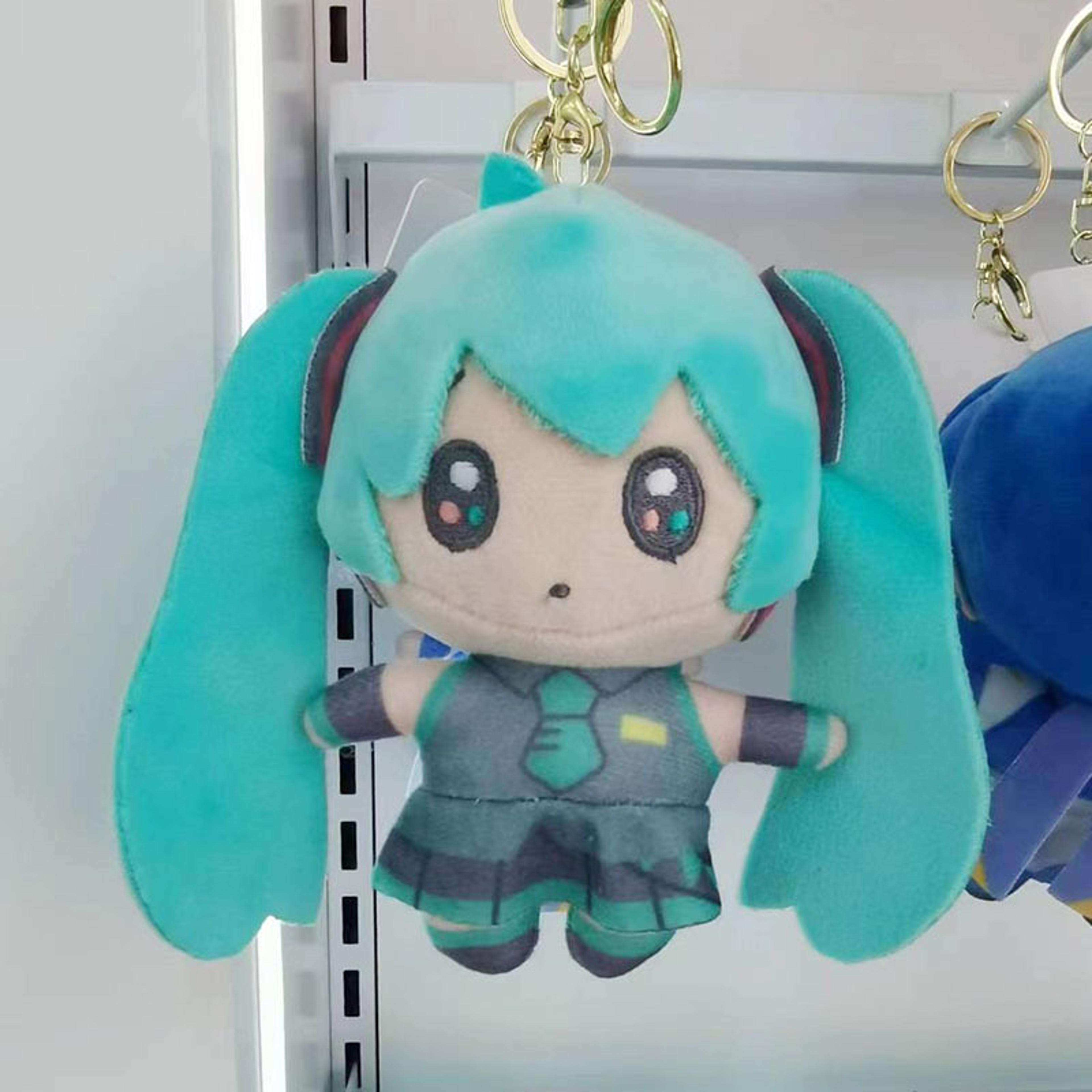 kawaii anime girl plush keychain cute bag charm and plush pendant gift