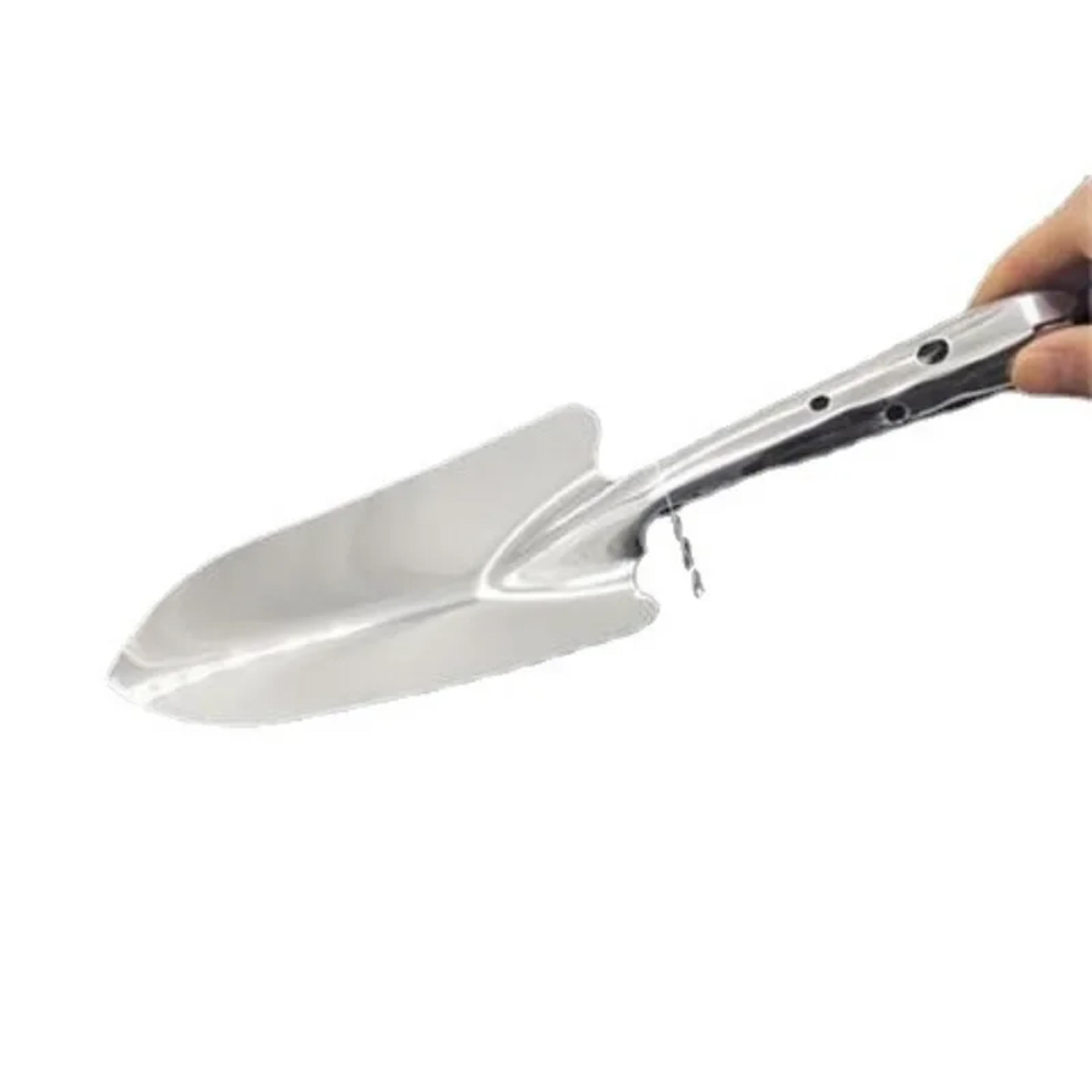 stainless steel garden hand trowel small shovel for planting and succulents