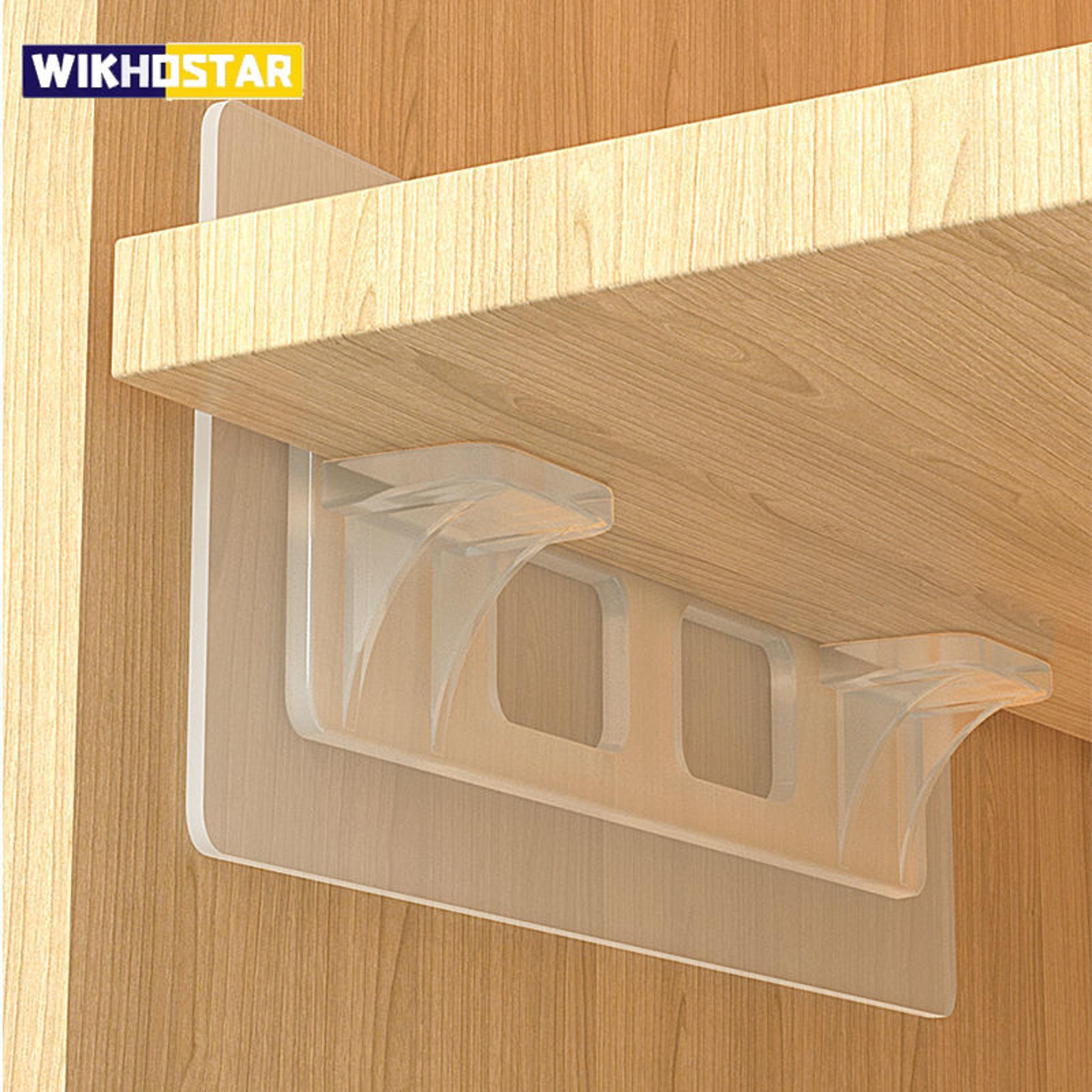 self adhesive shelf support pegs no drill cabinet shelf clips