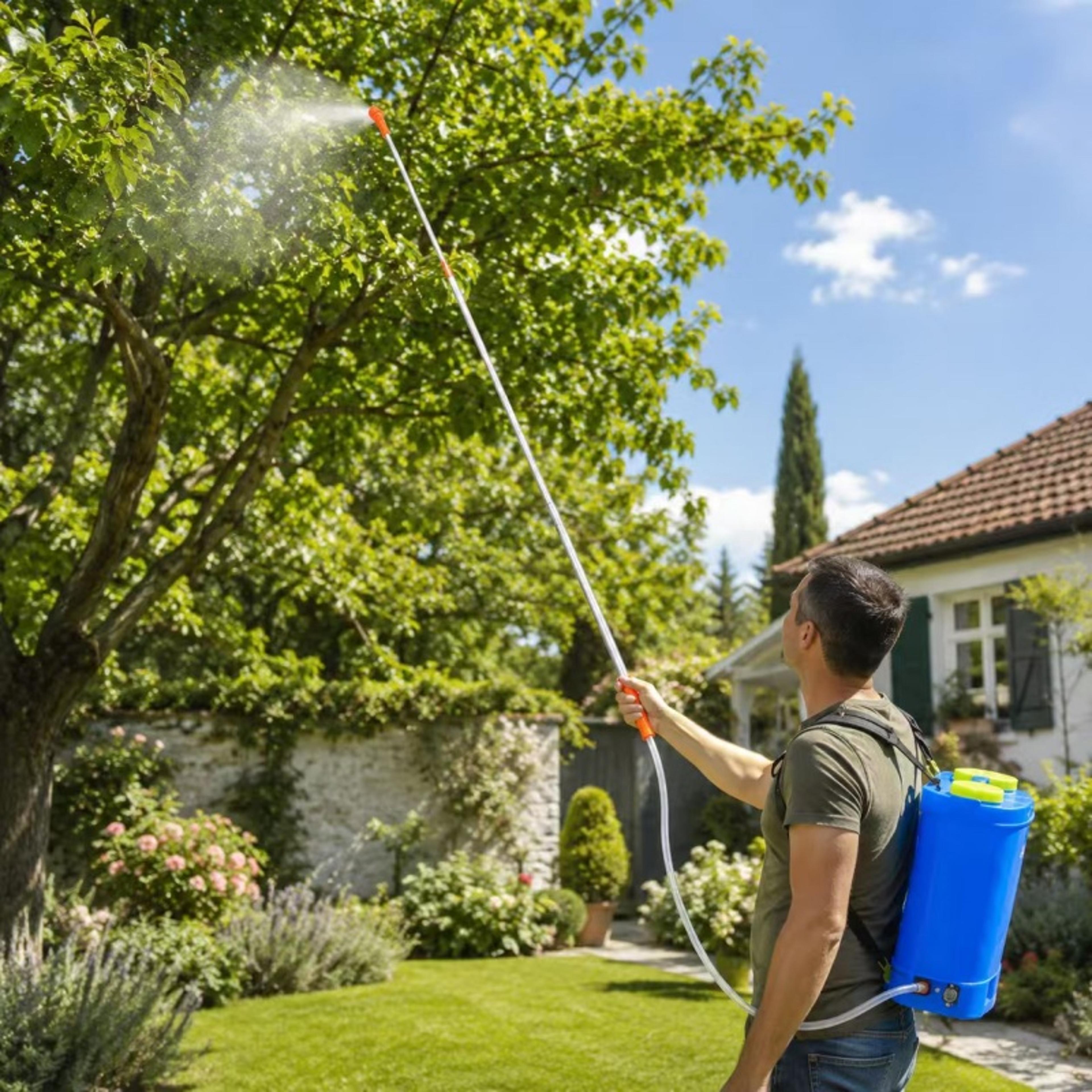 telescopic sprayer wand stainless steel garden sprayer extension rod